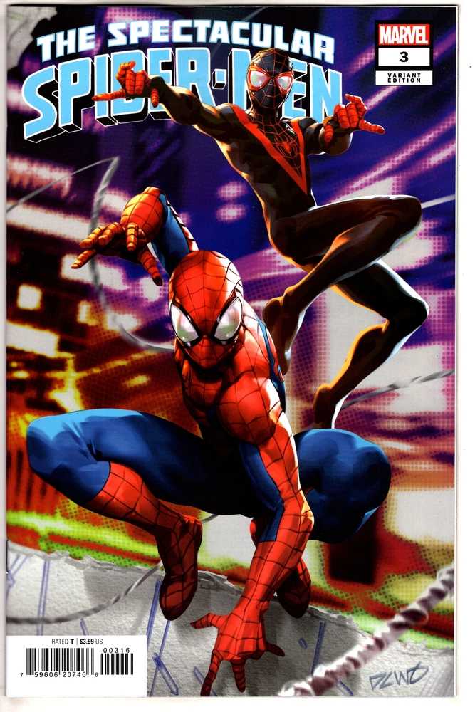 MARVEL PRH COMIC BOOK The Spectacular Spider-Men #3 Derrick Chew Variant