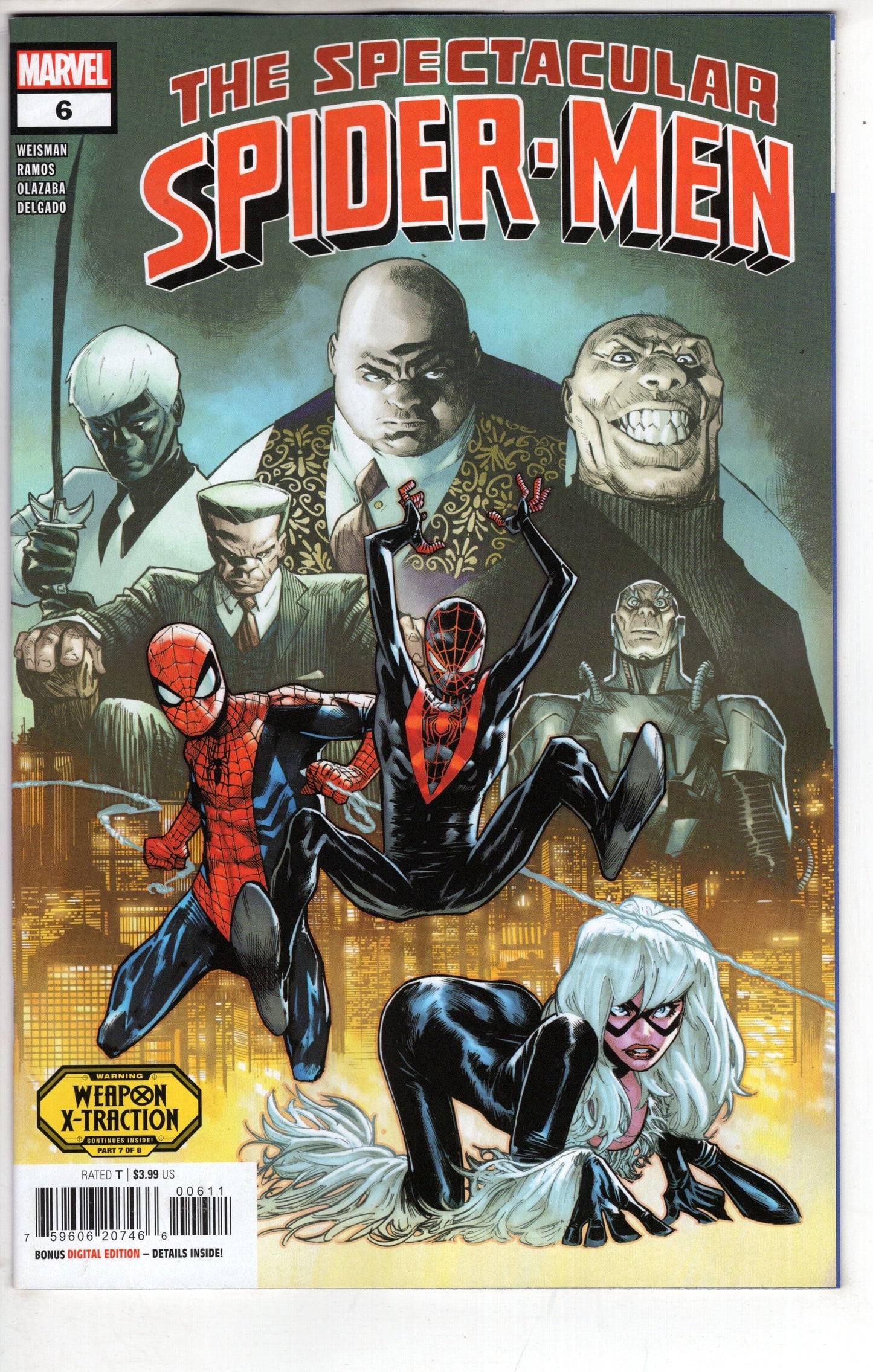 MARVEL PRH COMIC BOOK THE SPECTACULAR SPIDER-MEN #6