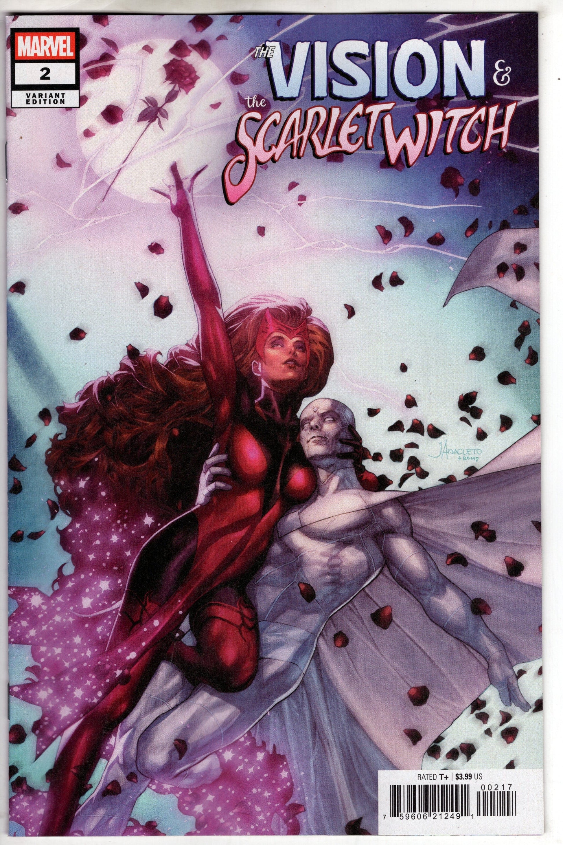 MARVEL PRH COMIC BOOK The Vision & The Scarlet Witch #2 Jay Anacleto Variant
