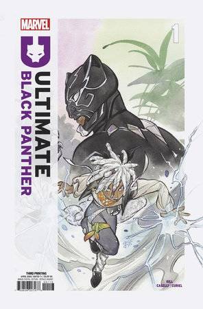 MARVEL PRH COMIC BOOK ULTIMATE BLACK PANTHER #1 3RD PTG PEACH MOMOKO VAR