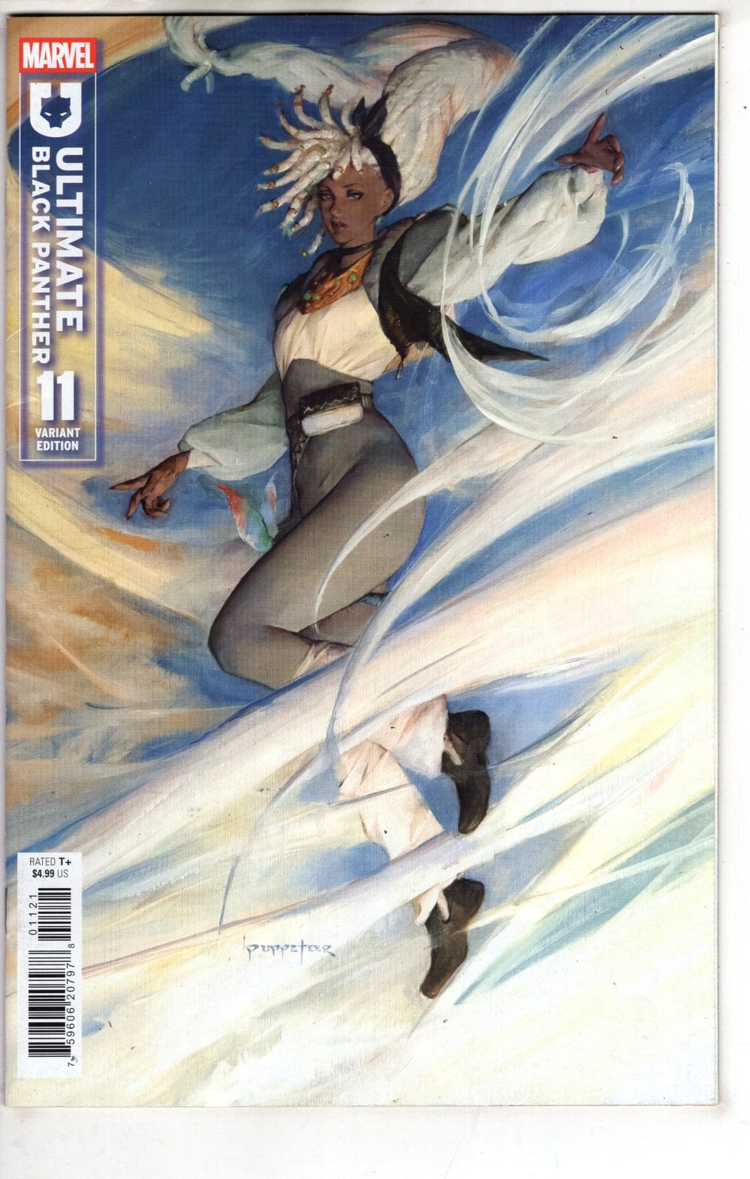 MARVEL PRH COMIC BOOK ULTIMATE BLACK PANTHER #11 PUPPETEER LEE VAR (FN/VF)