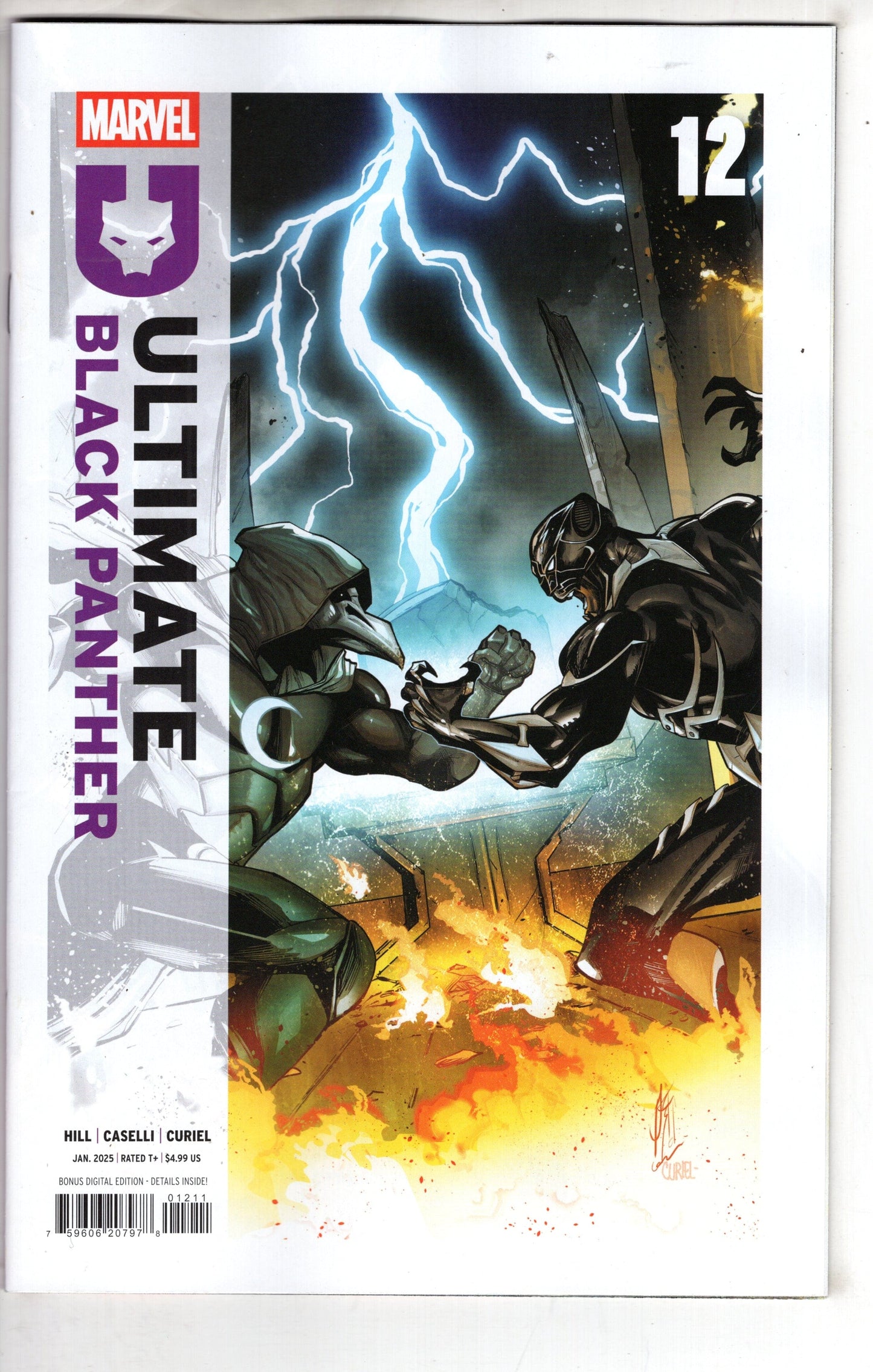 MARVEL PRH COMIC BOOK Ultimate Black Panther #12
