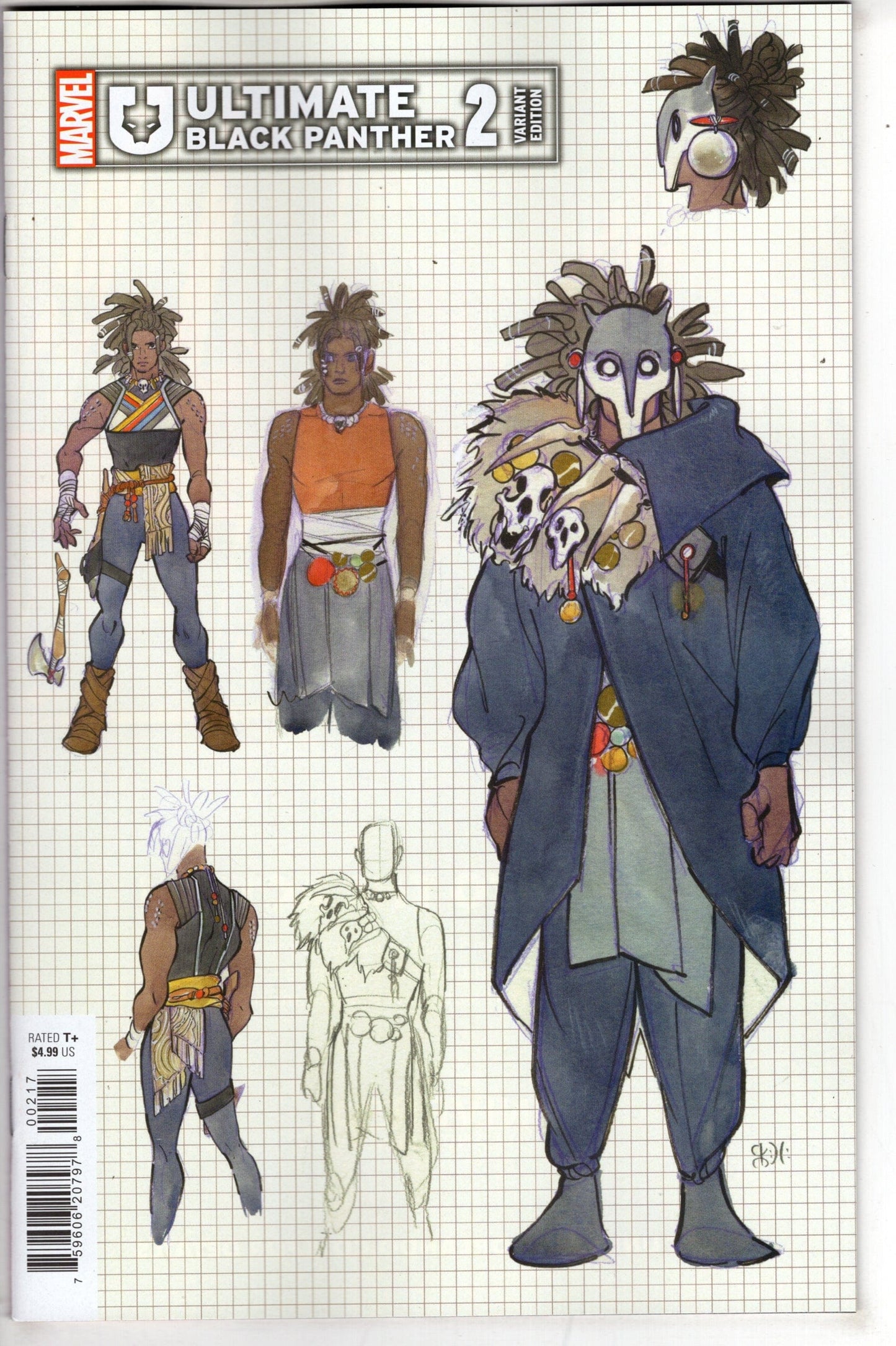 MARVEL PRH COMIC BOOK ULTIMATE BLACK PANTHER #2 10 COPY INCV MOMOKO DESIGN VAR