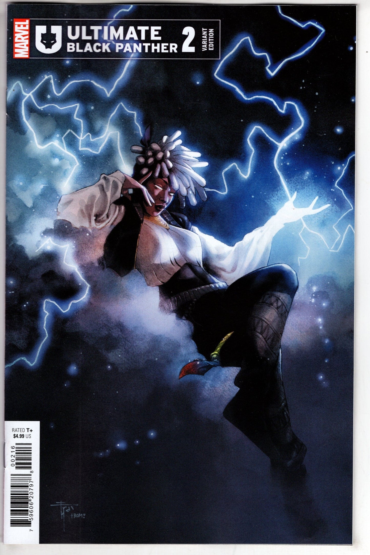 MARVEL PRH COMIC BOOK ULTIMATE BLACK PANTHER #2  FRANCESCO MOBILI VAR