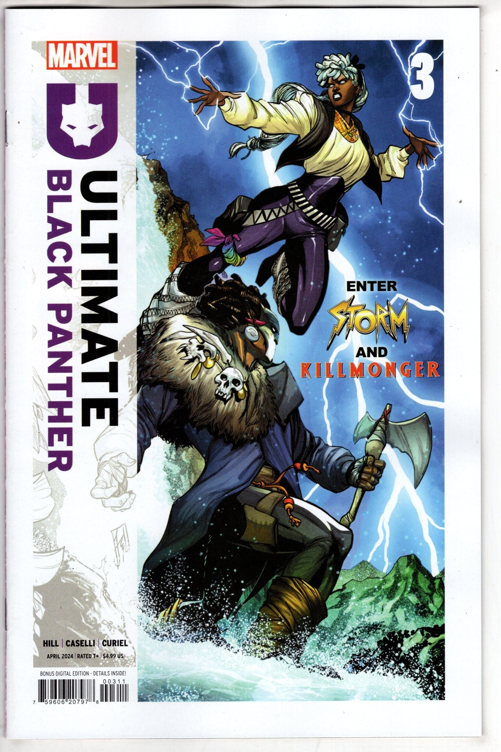 MARVEL PRH COMIC BOOK ULTIMATE BLACK PANTHER #3