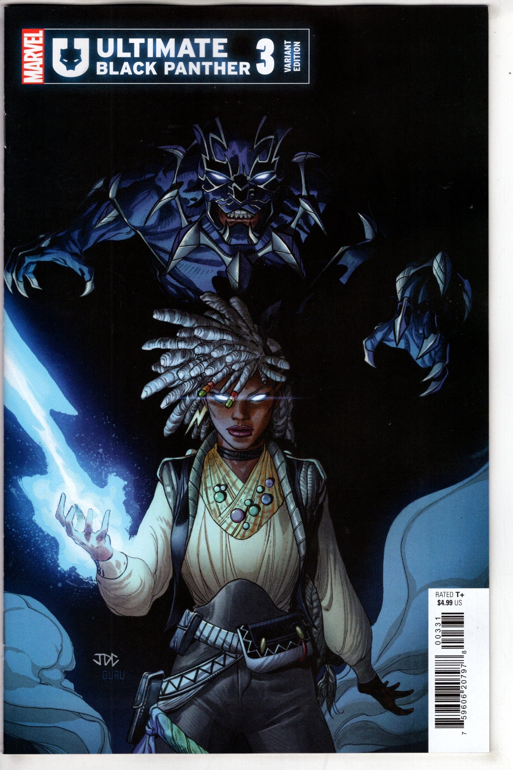 MARVEL PRH COMIC BOOK ULTIMATE BLACK PANTHER #3 JOSHUA CASSARA VARIANT