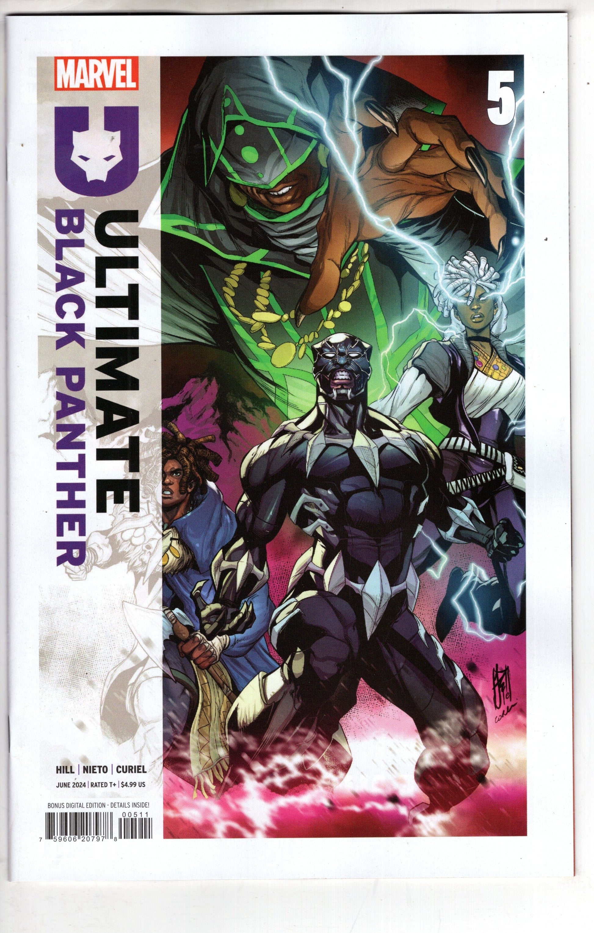 MARVEL PRH COMIC BOOK ULTIMATE BLACK PANTHER #5