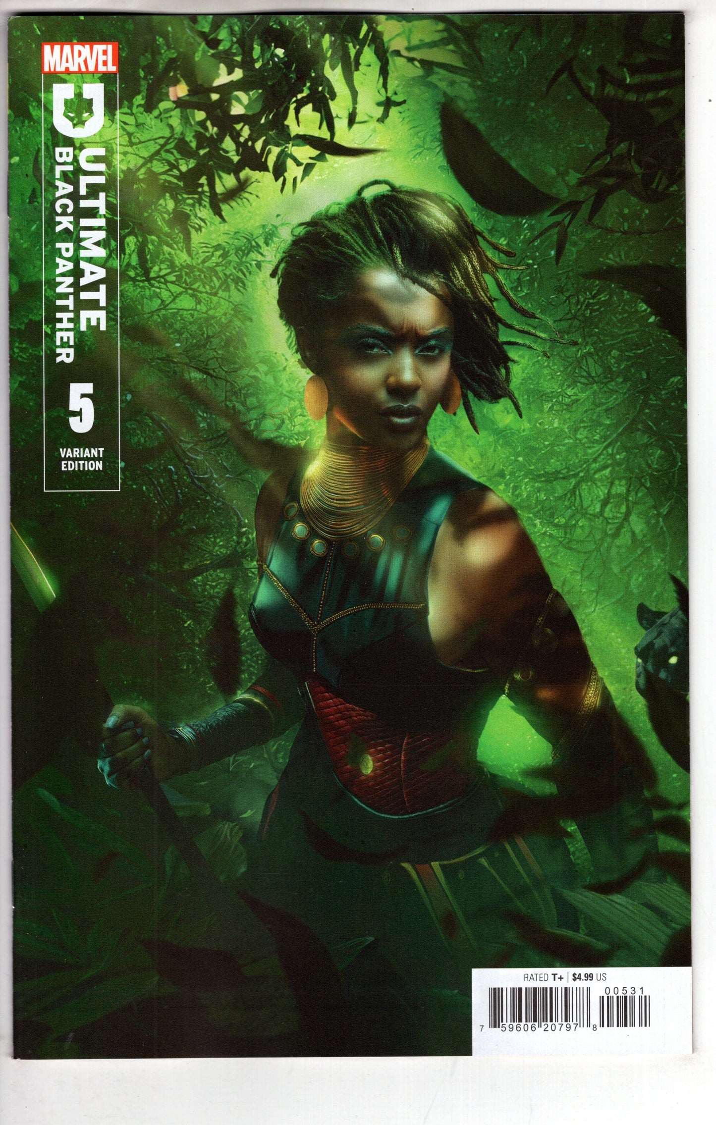 MARVEL PRH COMIC BOOK ULTIMATE BLACK PANTHER #5 BOSSLOGIC ULTIMATE SPECIAL VARIANT