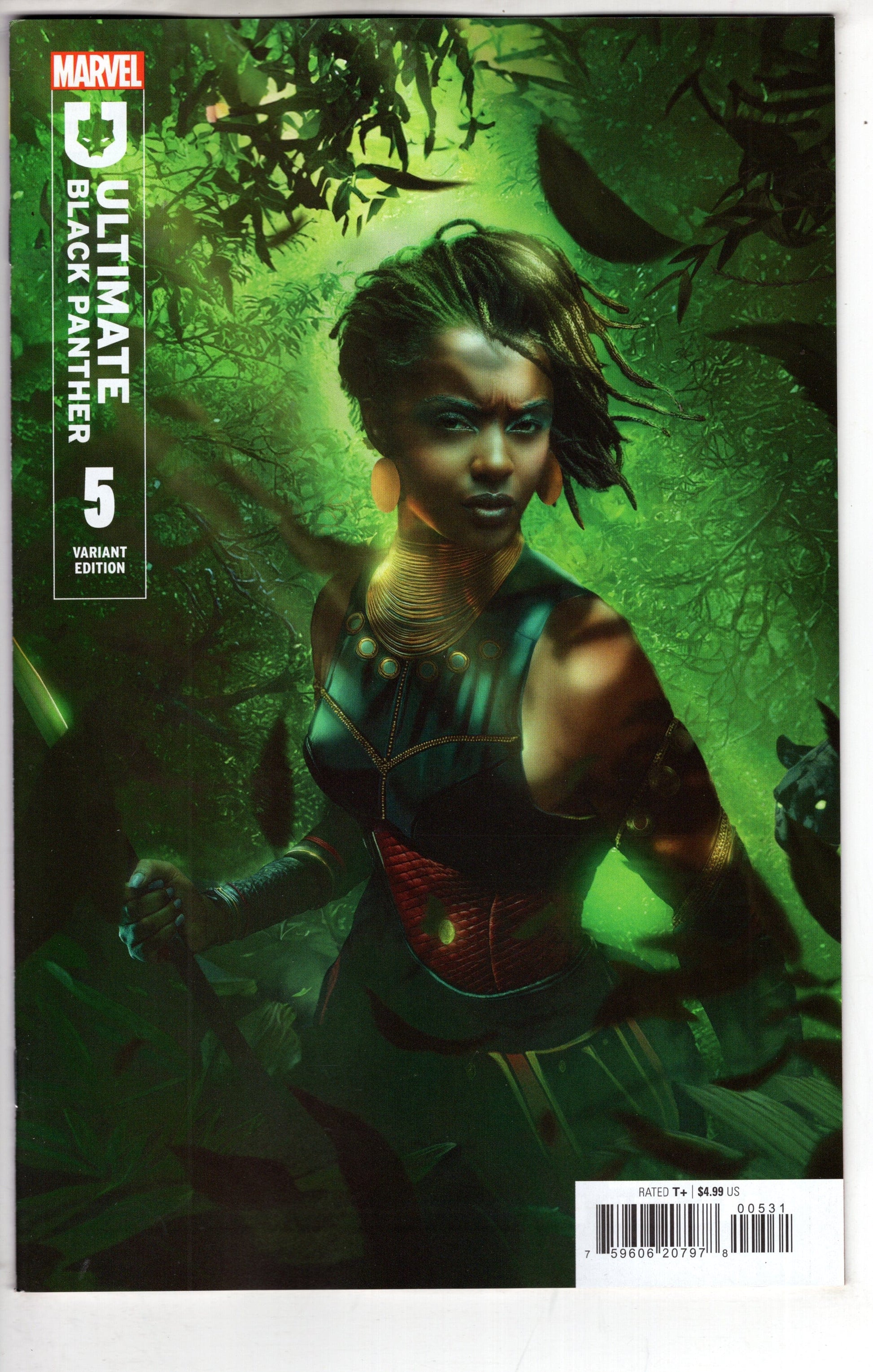 MARVEL PRH COMIC BOOK ULTIMATE BLACK PANTHER #5 BOSSLOGIC ULTIMATE SPECIAL VARIANT