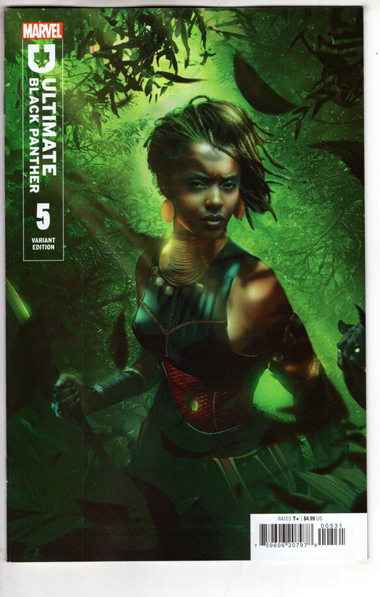 MARVEL PRH COMIC BOOK ULTIMATE BLACK PANTHER #5 BOSSLOGIC ULTIMATE SPECIAL VARIANT