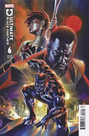 MARVEL PRH COMIC BOOK ULTIMATE BLACK PANTHER #6 FELIPE MASSAFERA VAR (FN)