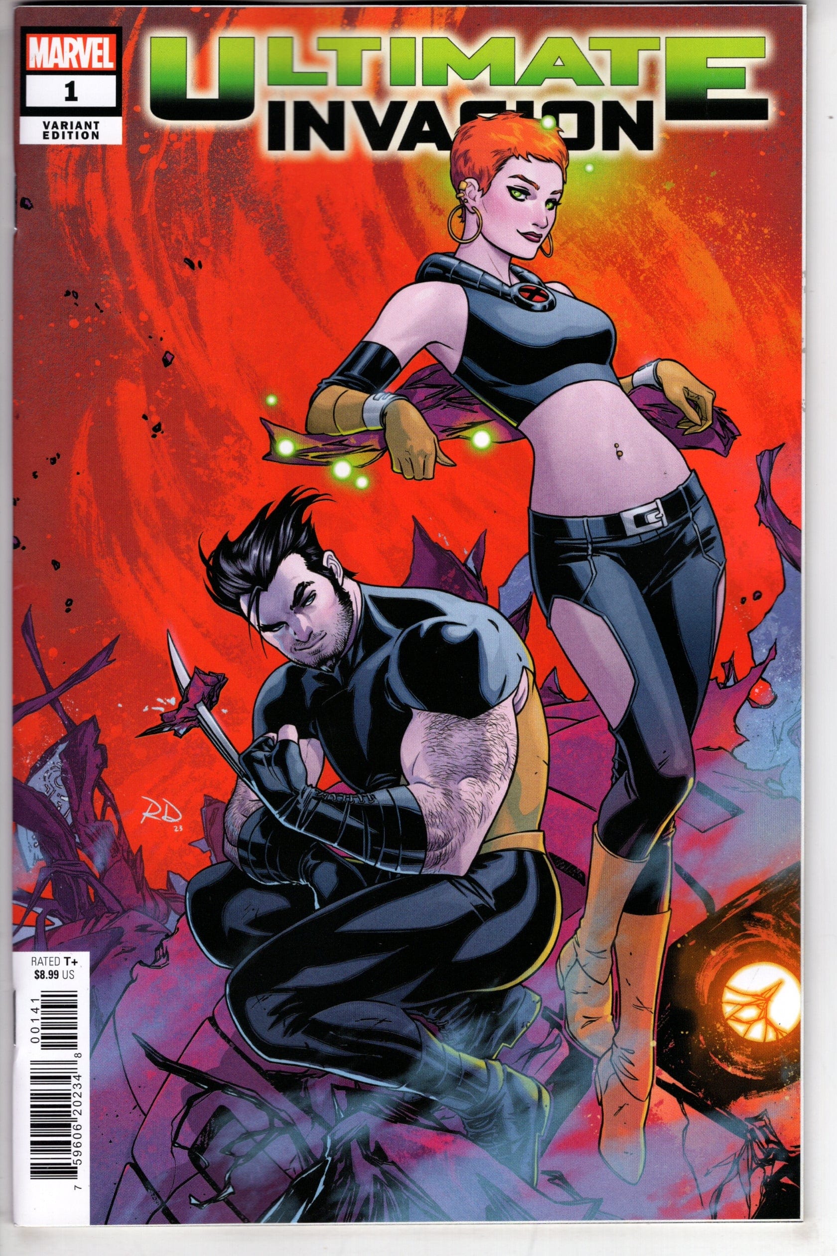 MARVEL PRH COMIC BOOK ULTIMATE INVASION #1 (OF 4) RUSSELL DAUTERMAN VAR