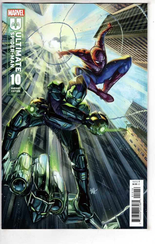 MARVEL PRH COMIC BOOK Ultimate Spider-Man #10 Ben Harvey Variant