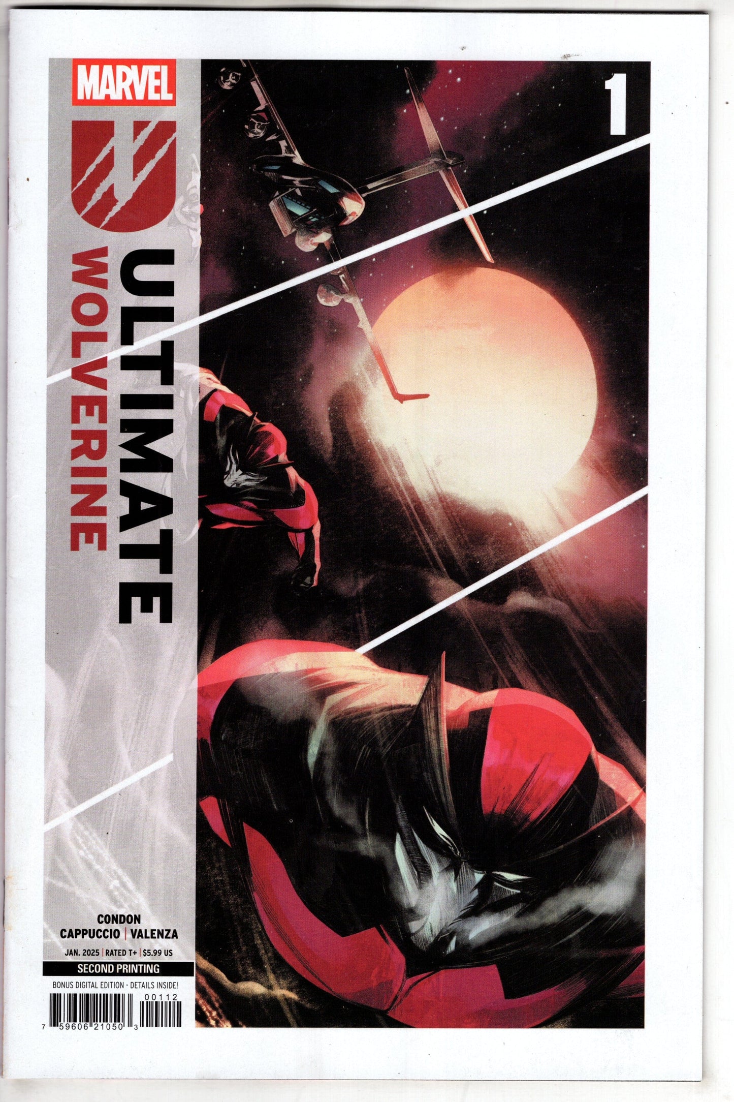 MARVEL PRH COMIC BOOK ULTIMATE WOLVERINE #1 2ND PTG ALESSANDRO CAPPUCCIO VAR