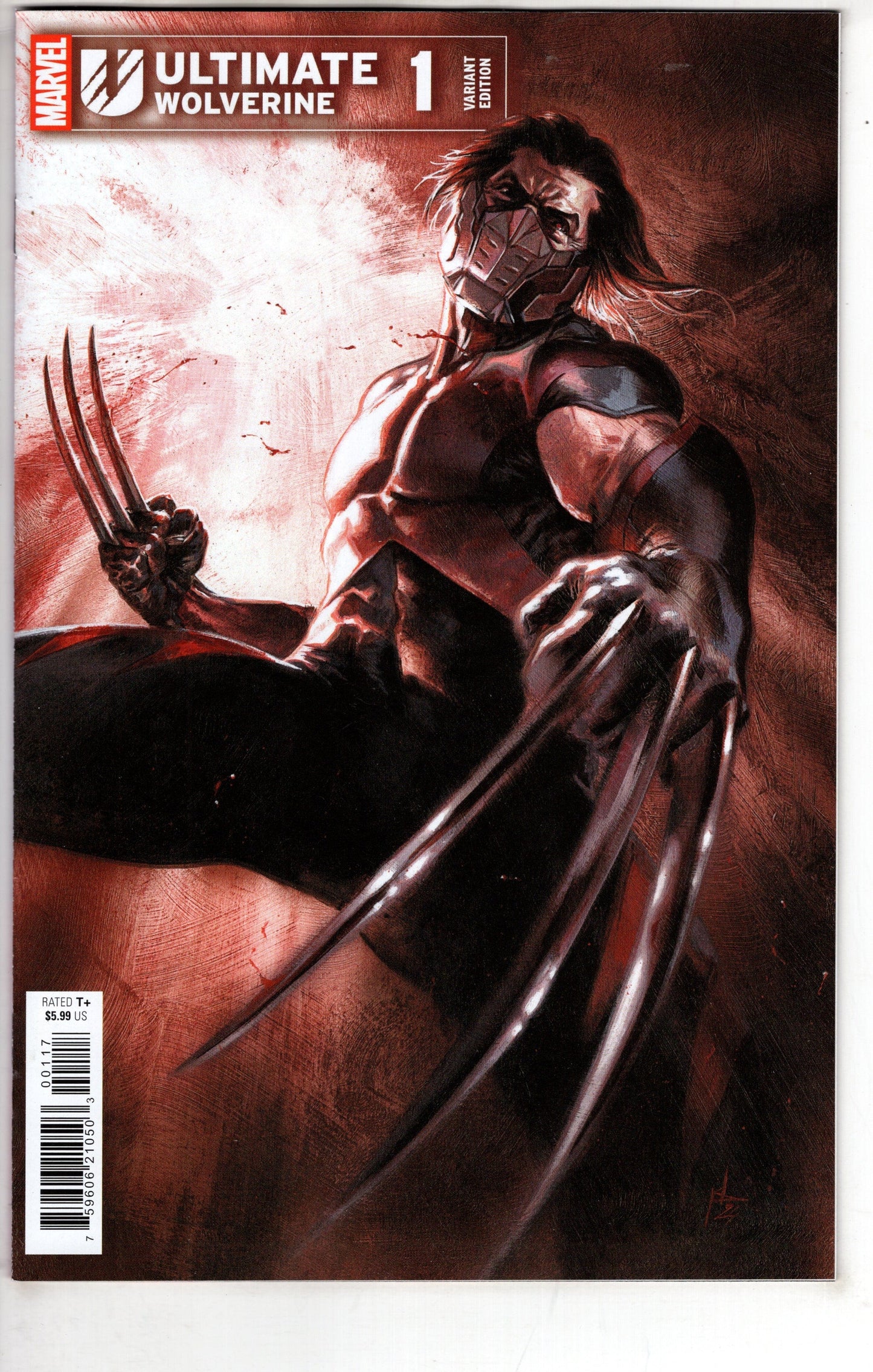 MARVEL PRH COMIC BOOK Ultimate Wolverine #1 Gabriele Dell'Otto Variant