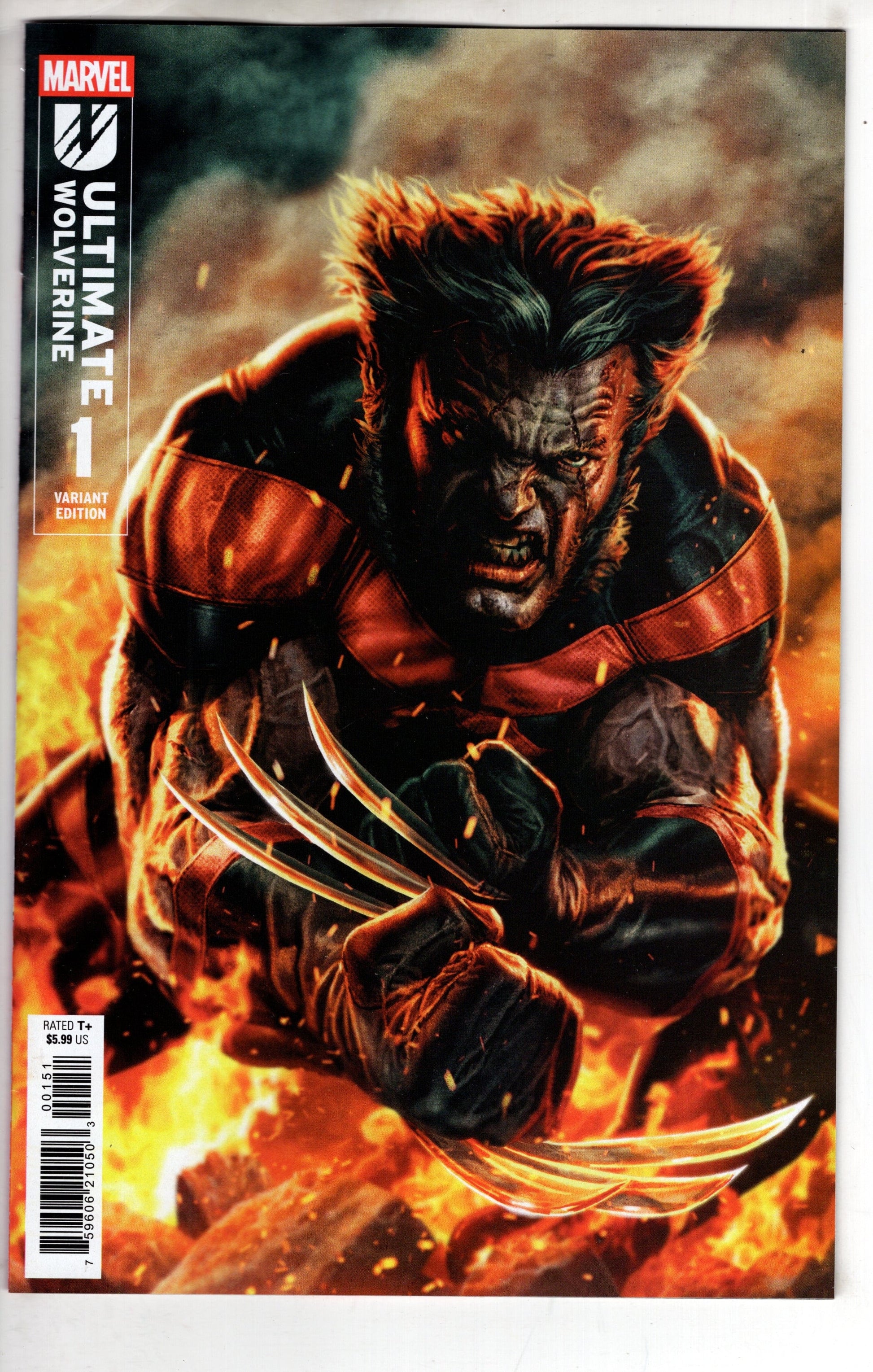 MARVEL PRH COMIC BOOK Ultimate Wolverine #1 Lee Bermejo Variant