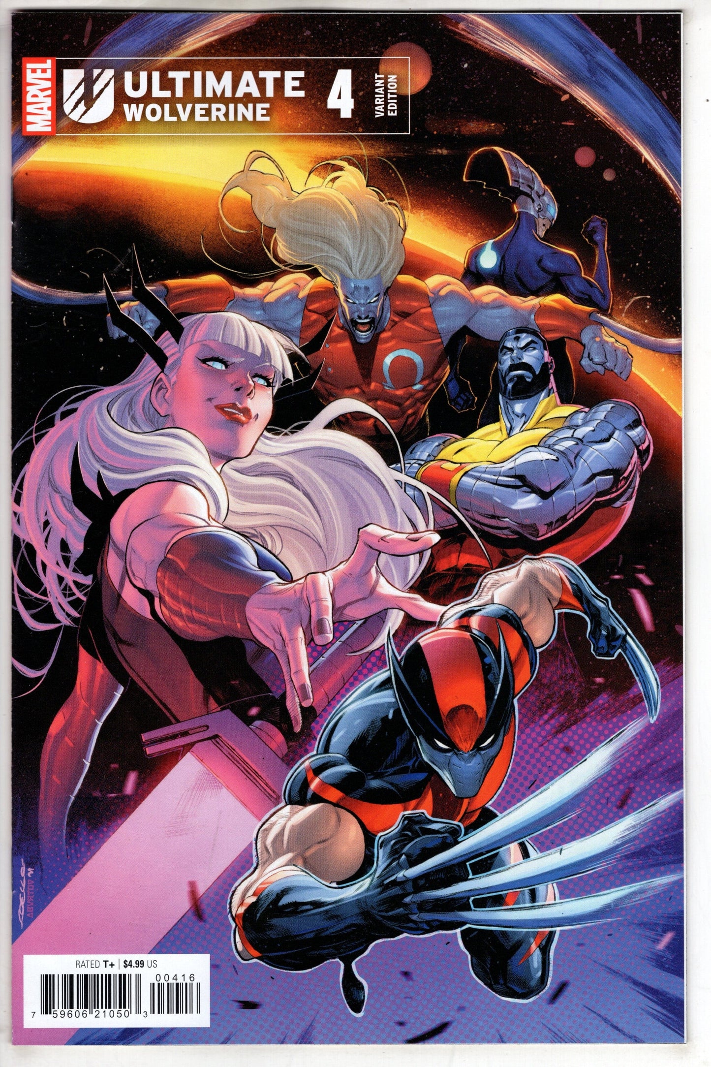 MARVEL PRH COMIC BOOK ULTIMATE WOLVERINE #4 25 COPY INCV IBAN COELLO VAR