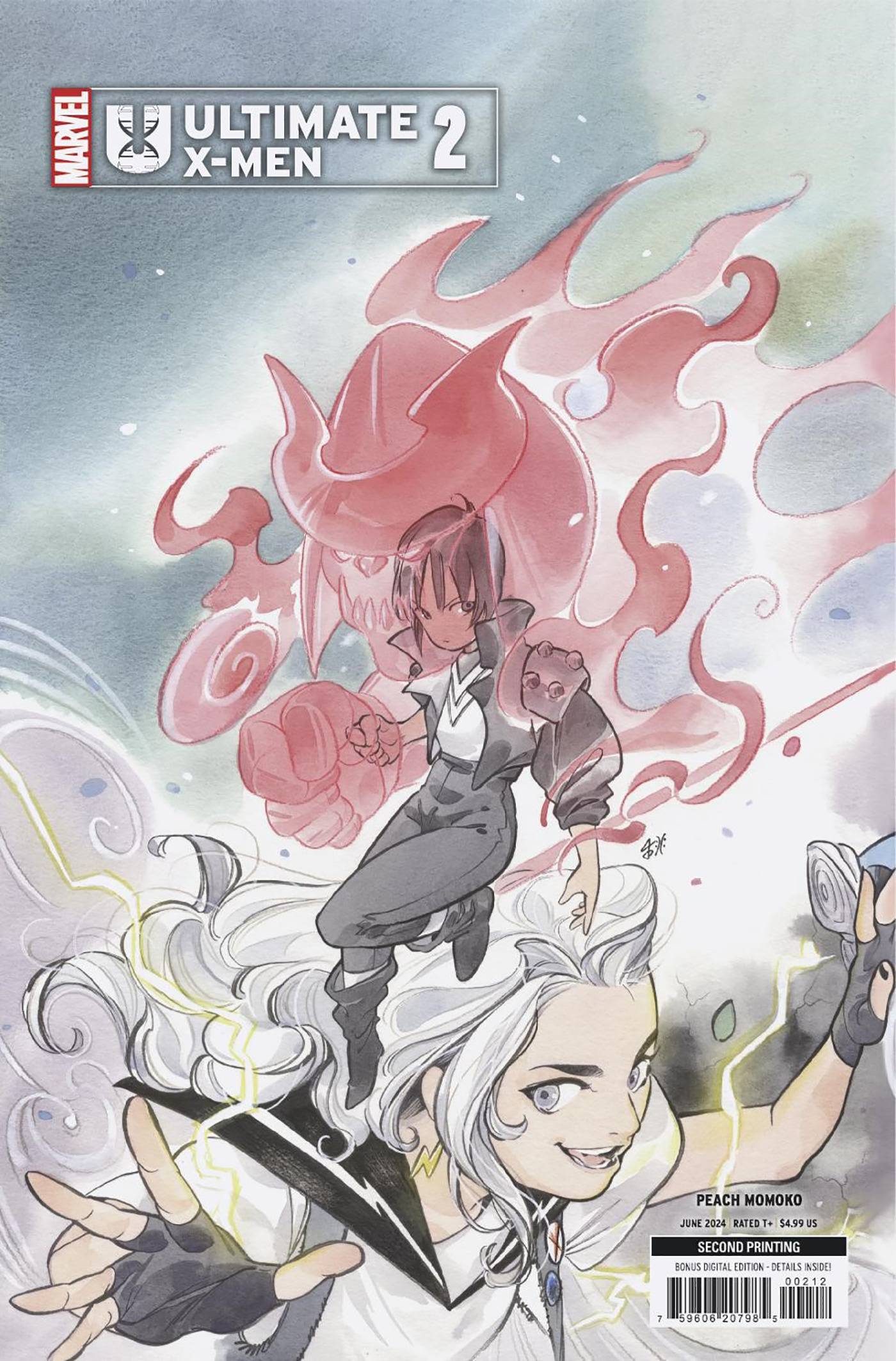 MARVEL PRH COMIC BOOK ULTIMATE X-MEN #2 2ND PTG PEACH MOMOKO VARIANT