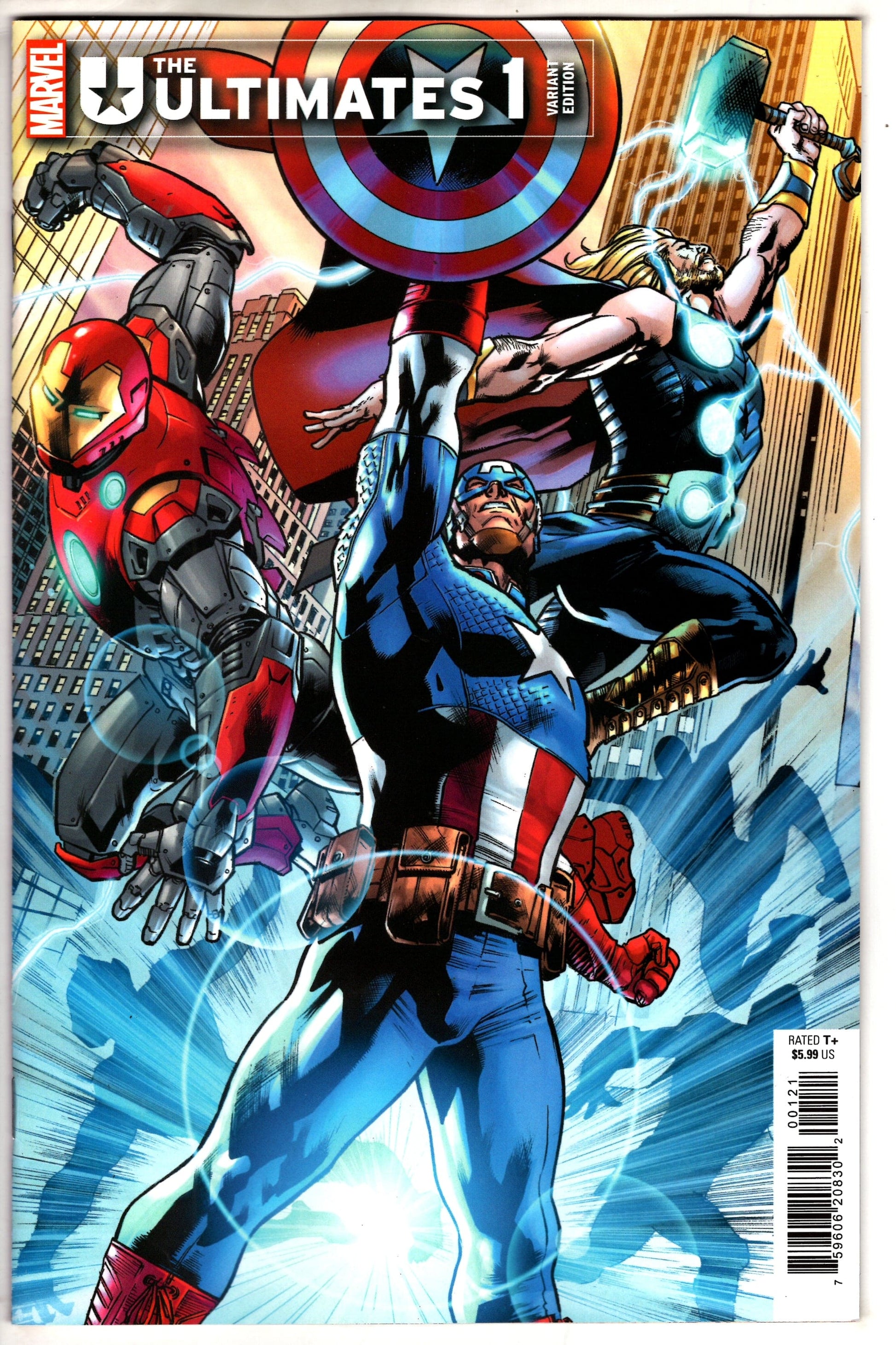 MARVEL PRH COMIC BOOK ULTIMATES #1 BRYAN HITCH VAR