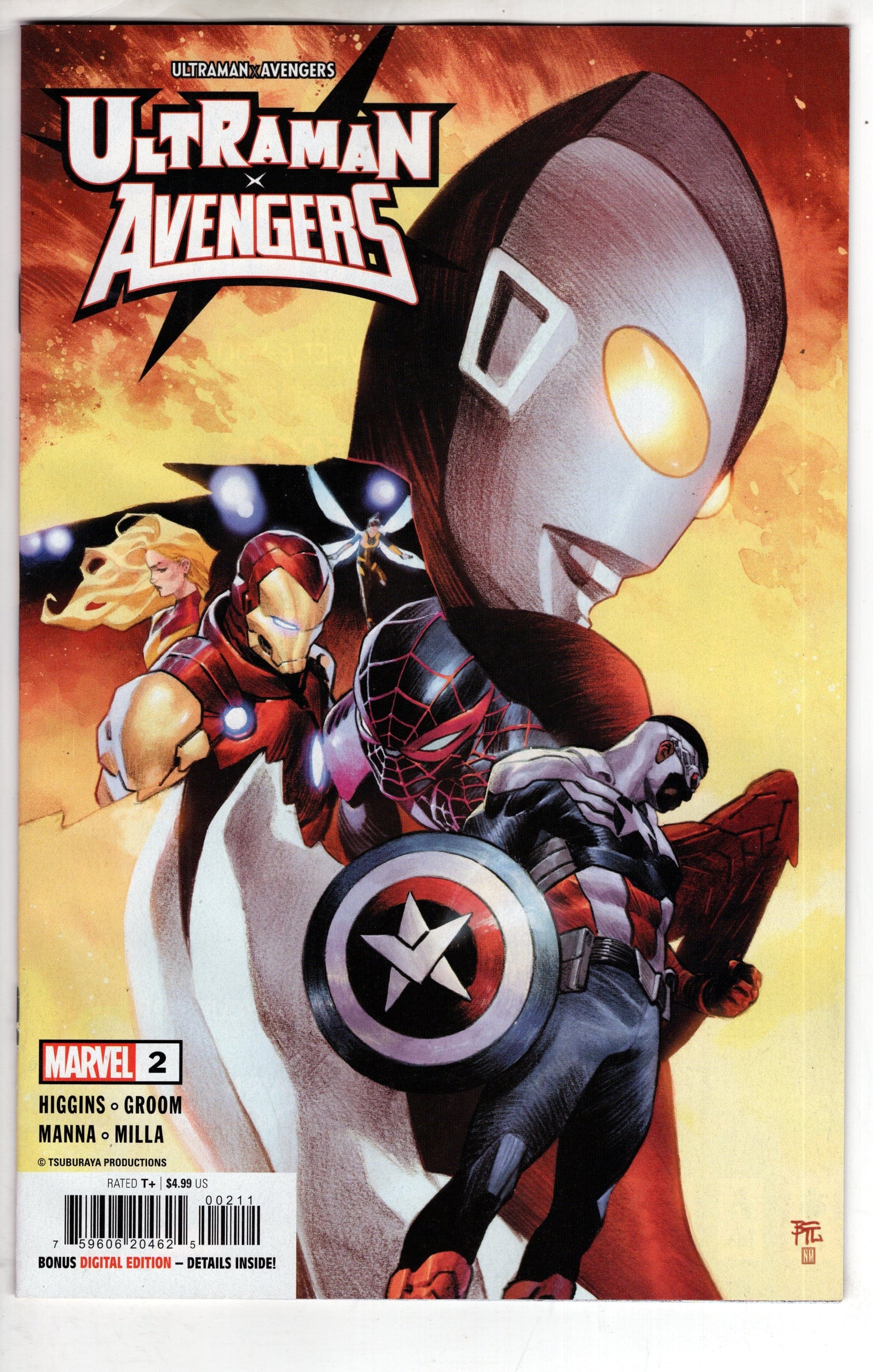 MARVEL PRH COMIC BOOK ULTRAMAN X THE AVENGERS #2 (OF 4)