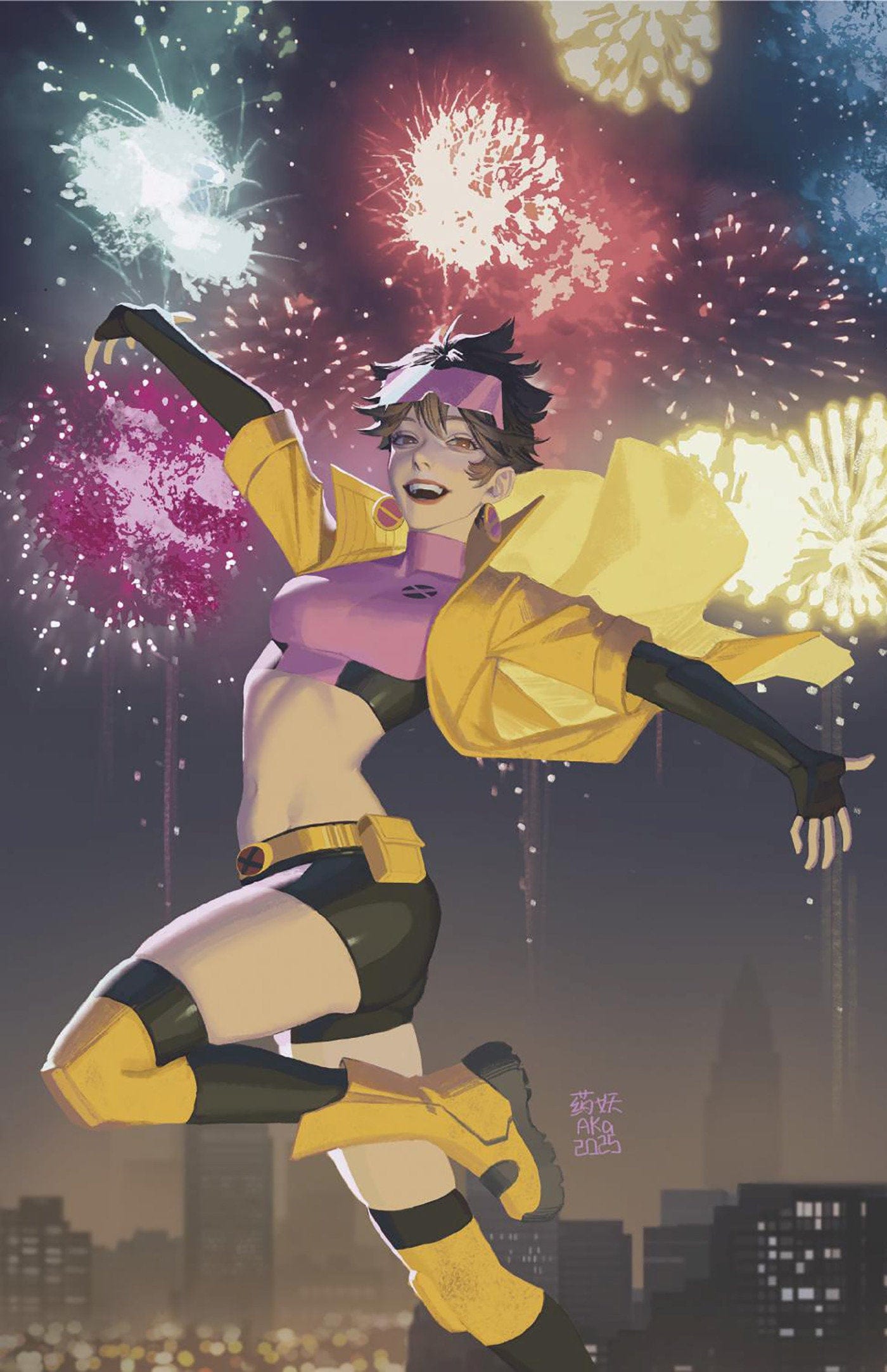 MARVEL PRH COMIC BOOK Uncanny X-Men #16 Aka Jubilee Full Art Variant