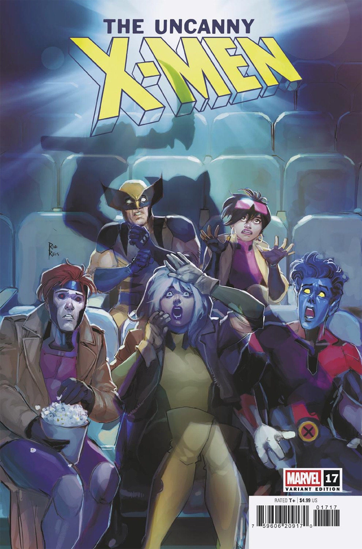 MARVEL PRH COMIC BOOK Uncanny X-Men #17 Rod Reis Variant