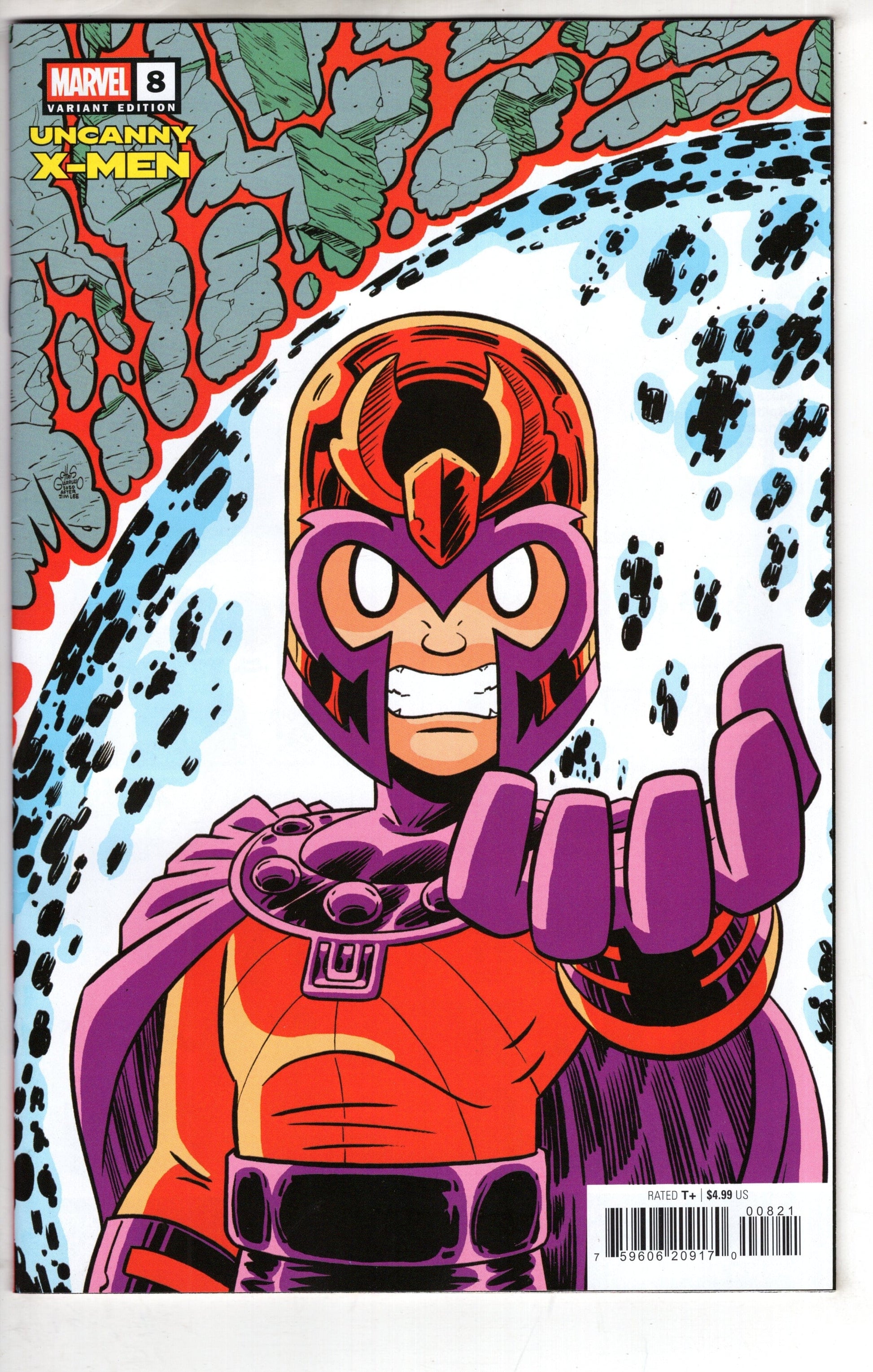 MARVEL PRH COMIC BOOK Uncanny X-Men #8 Chris Giarrusso Crossover Connecting Variant [Rog]