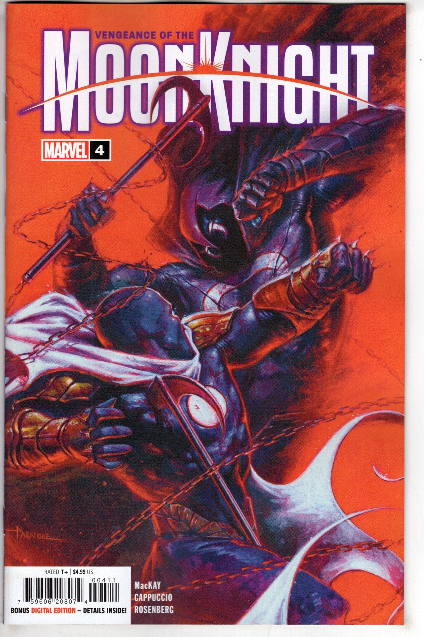 MARVEL PRH COMIC BOOK VENGEANCE OF MOON KNIGHT #4