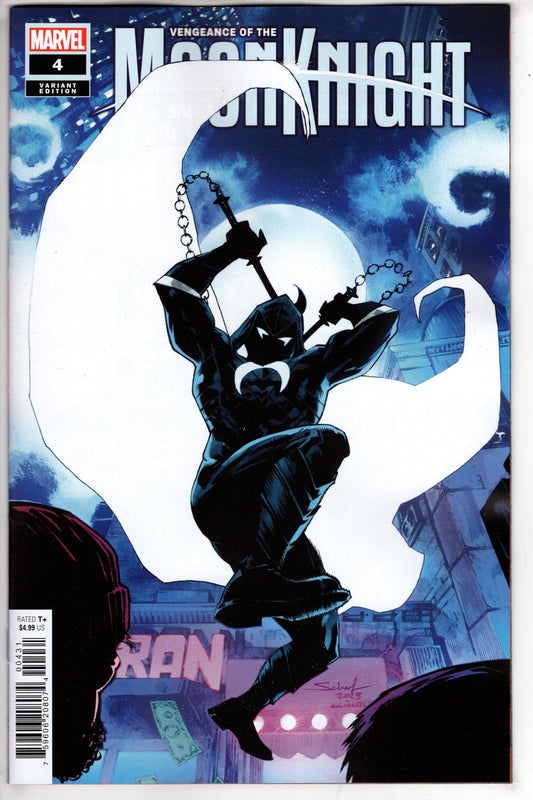 MARVEL PRH COMIC BOOK VENGEANCE OF MOON KNIGHT #4 JONAS SCHARF VAR