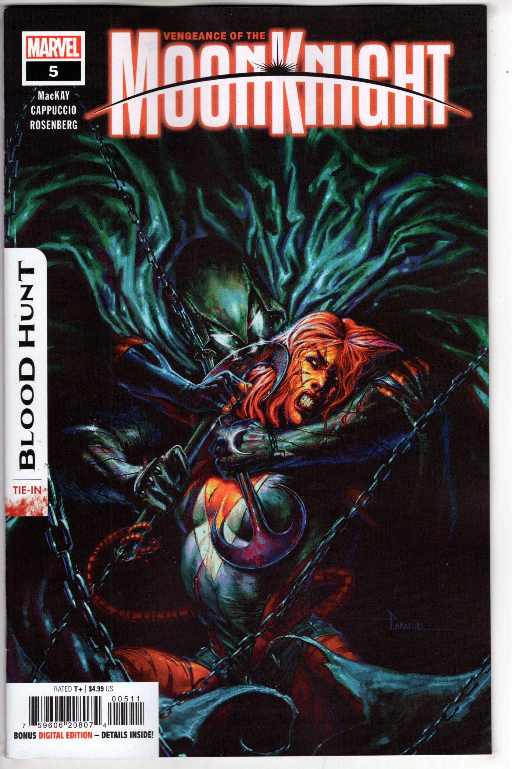 MARVEL PRH COMIC BOOK VENGEANCE OF MOON KNIGHT #5