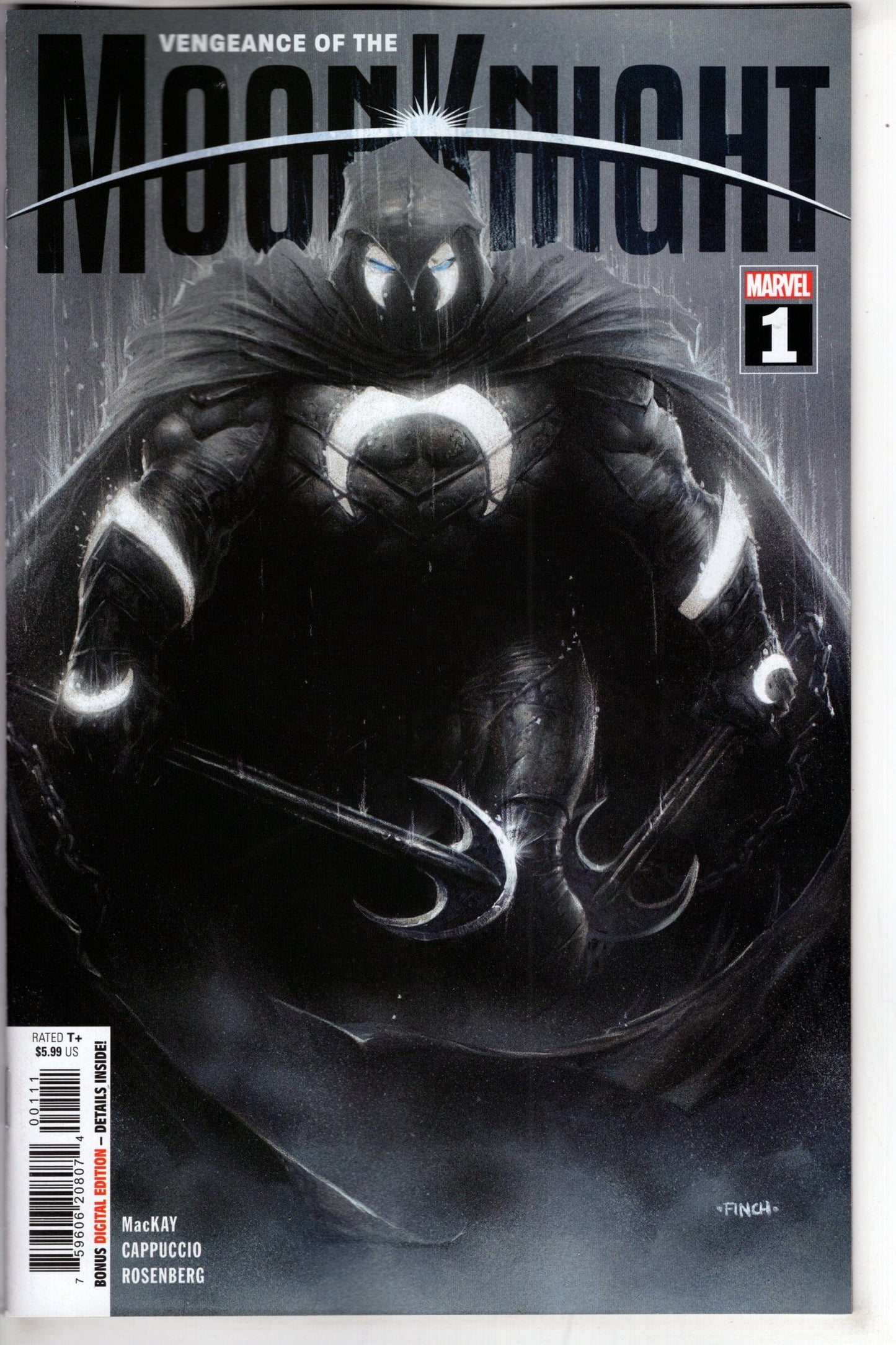 MARVEL PRH COMIC BOOK VENGEANCE OF THE MOON KNIGHT #1