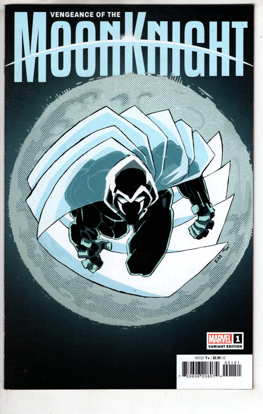 MARVEL PRH COMIC BOOK VENGEANCE OF THE MOON KNIGHT #1 FRANK MILLER VAR (VF/NM)