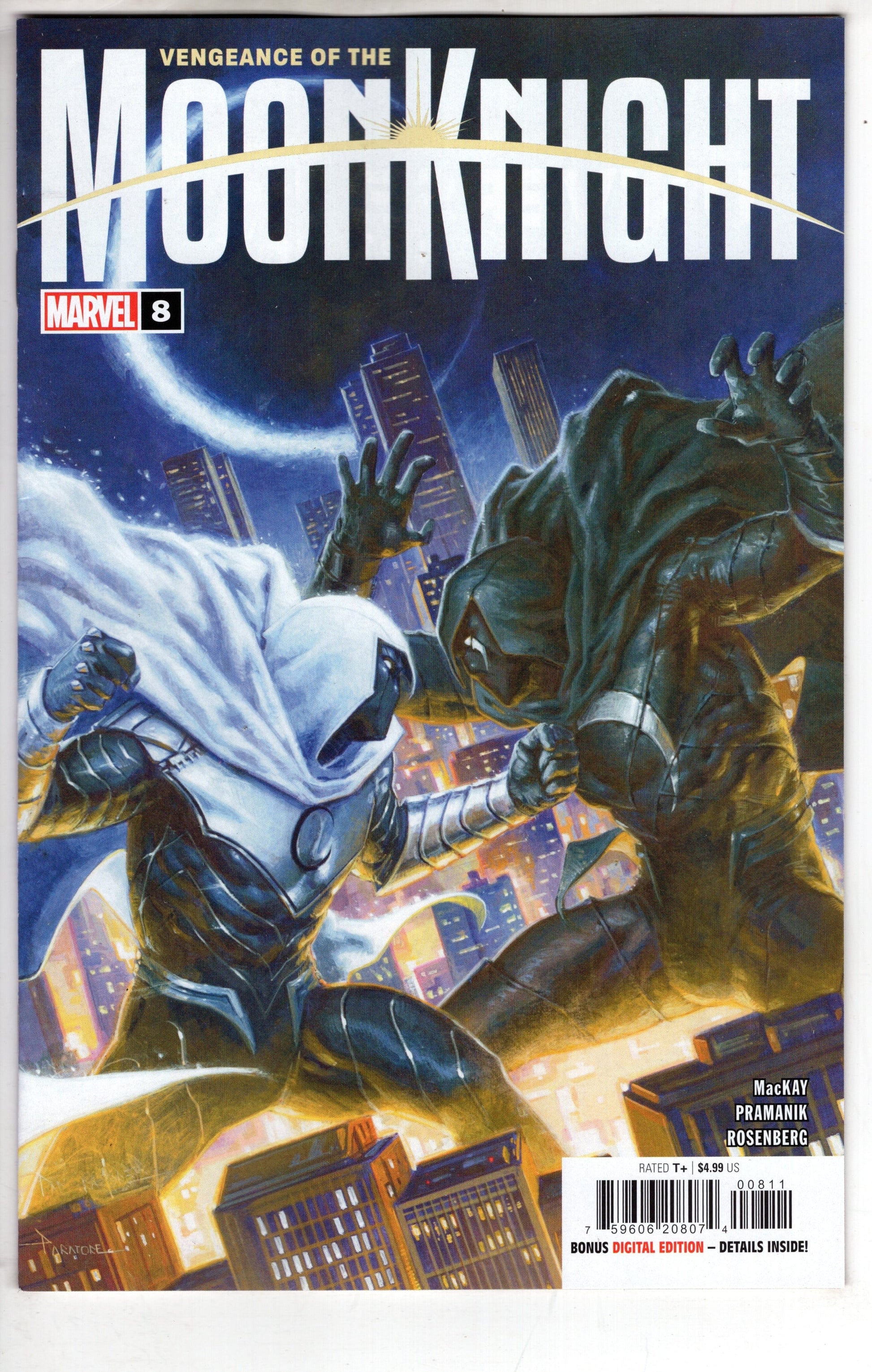 MARVEL PRH COMIC BOOK VENGEANCE OF THE MOON KNIGHT #8
