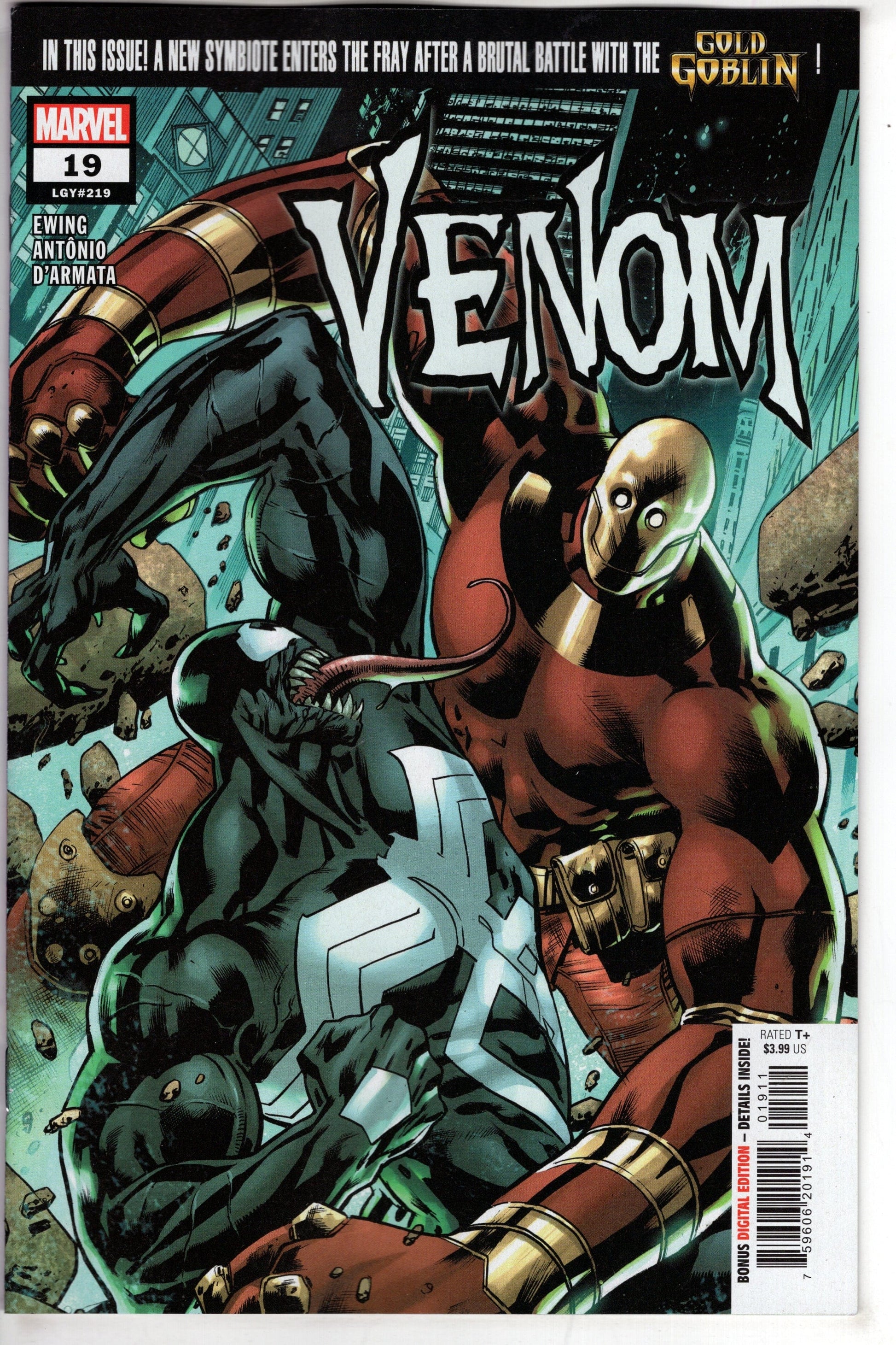 MARVEL PRH COMIC BOOK VENOM #19