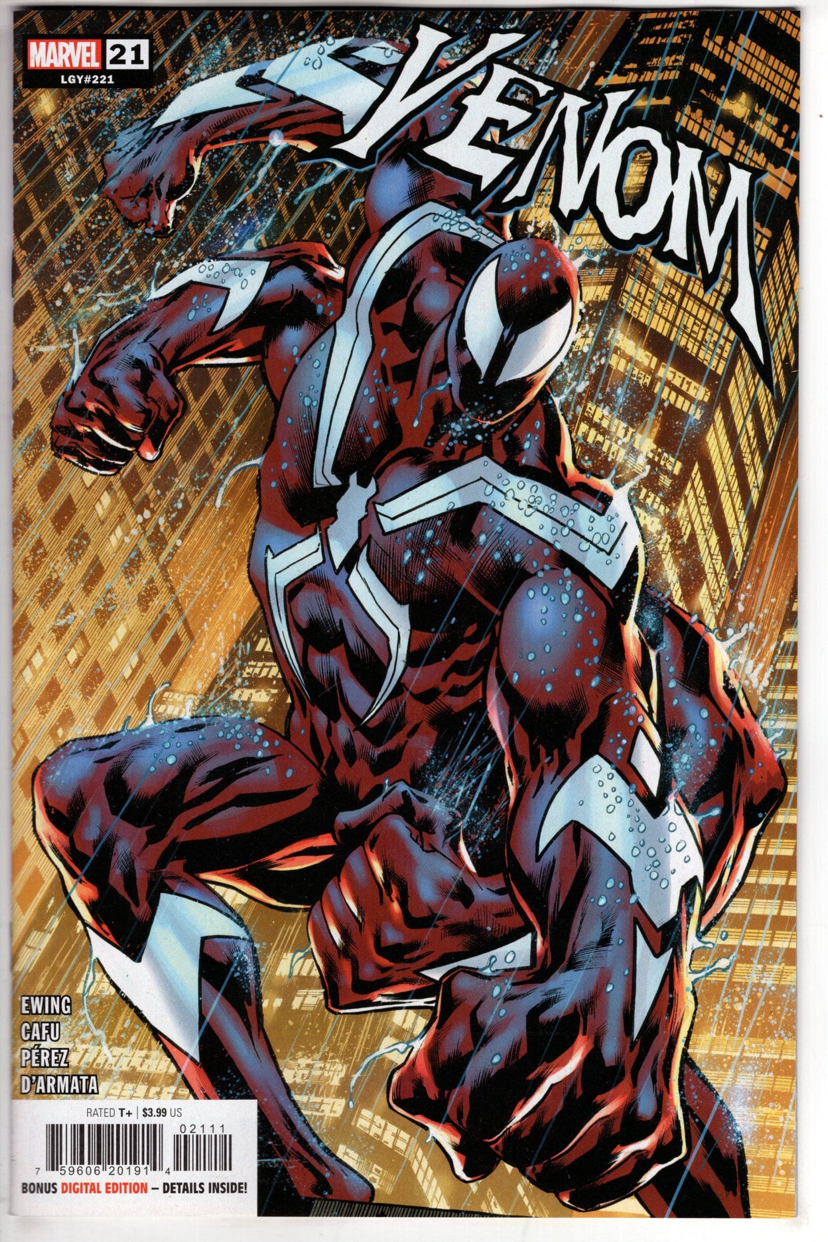 MARVEL PRH COMIC BOOK VENOM #21