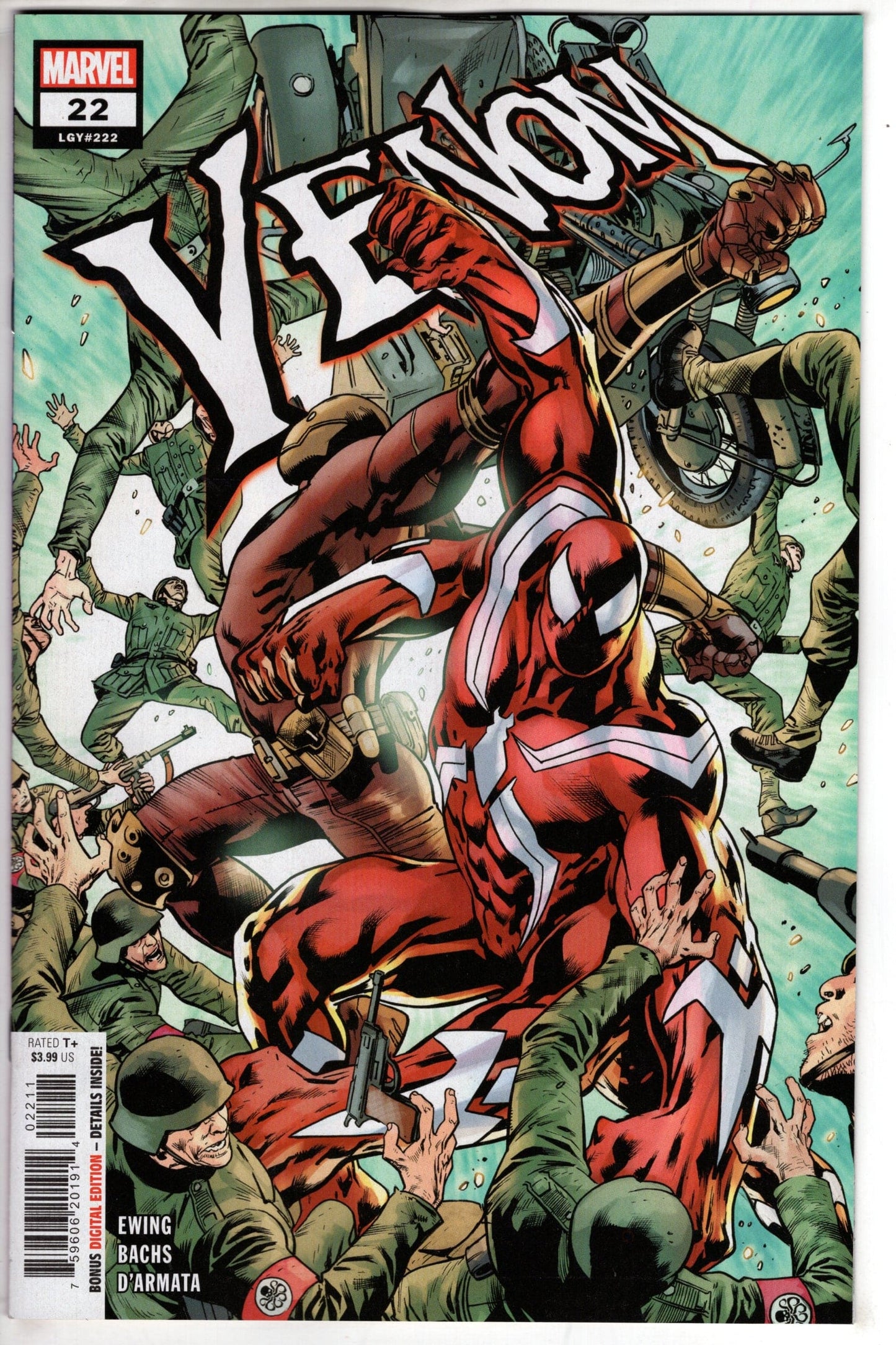 MARVEL PRH COMIC BOOK VENOM #22