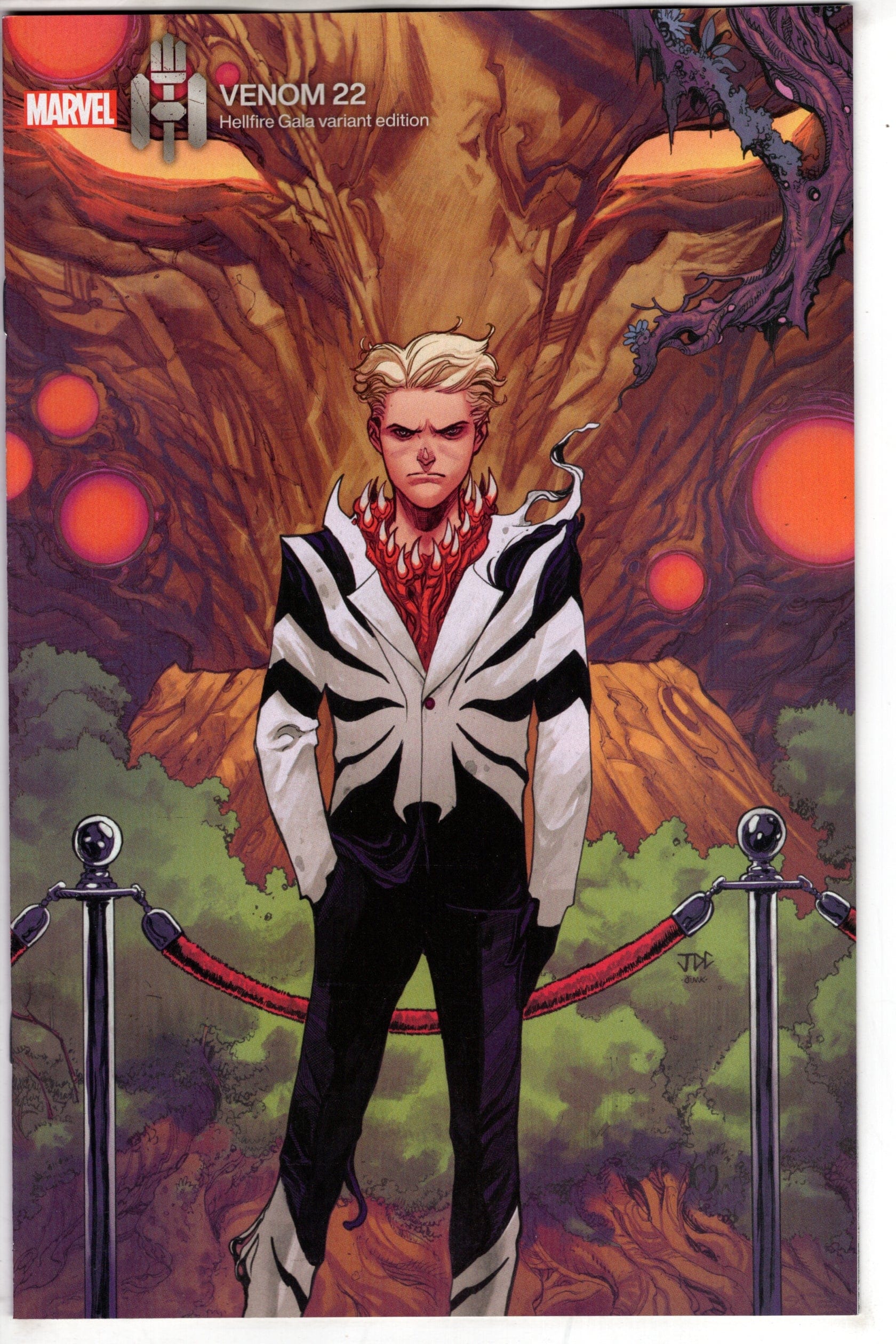 MARVEL PRH COMIC BOOK VENOM #22 JOSH CASSARA HELLFIRE GALA VAR