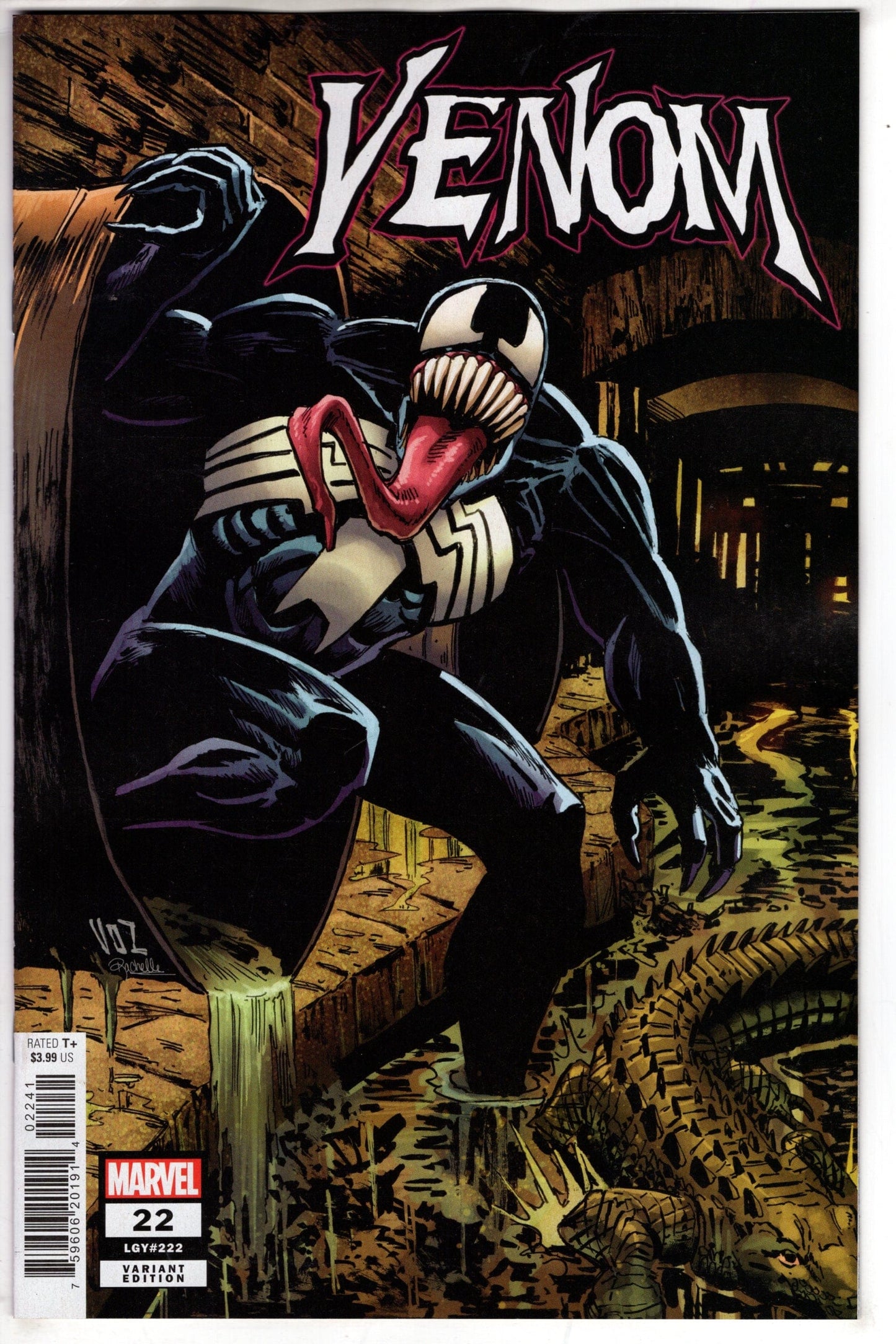 MARVEL PRH COMIC BOOK VENOM #22 MIKE VOSBURG VAR