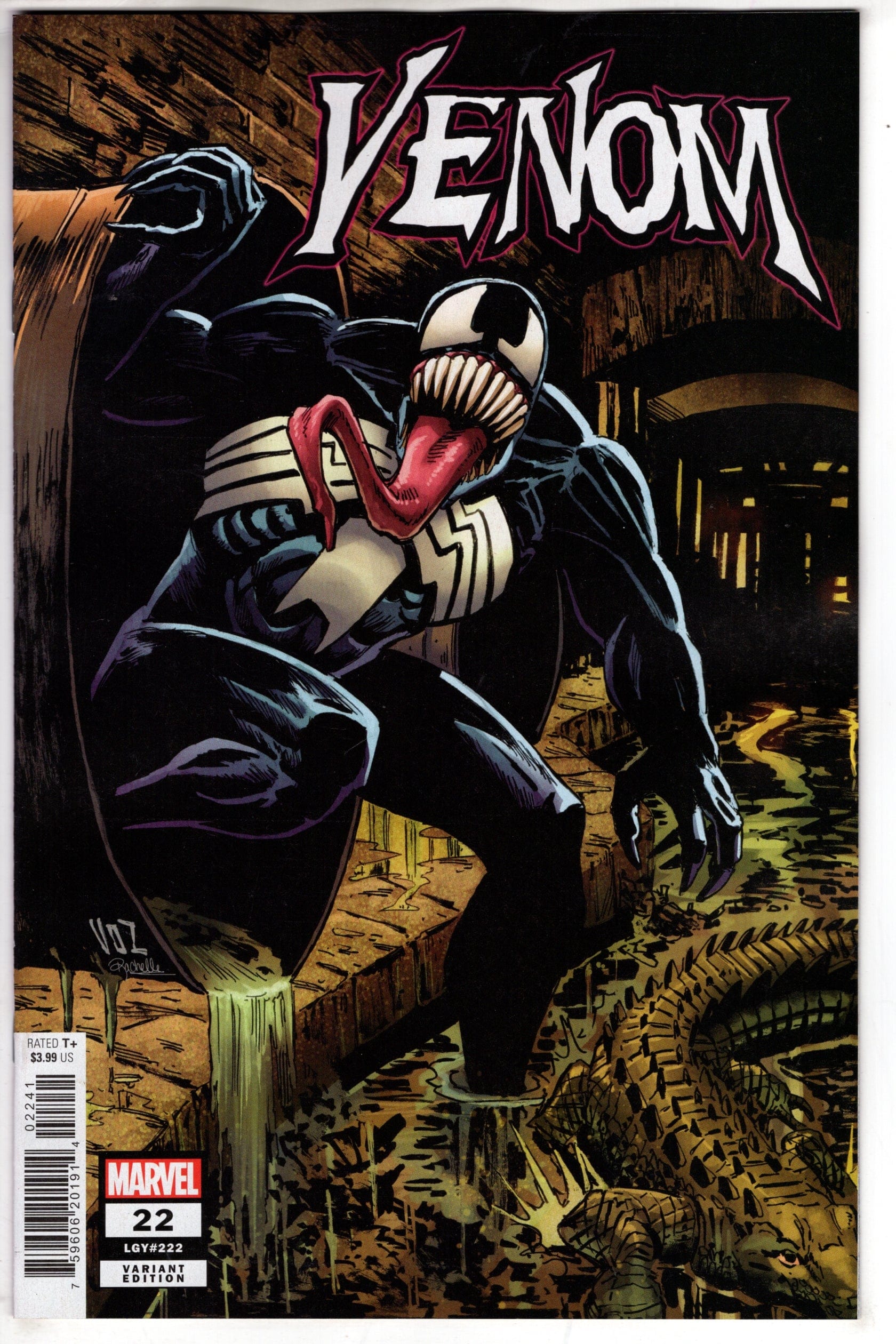 MARVEL PRH COMIC BOOK VENOM #22 MIKE VOSBURG VAR