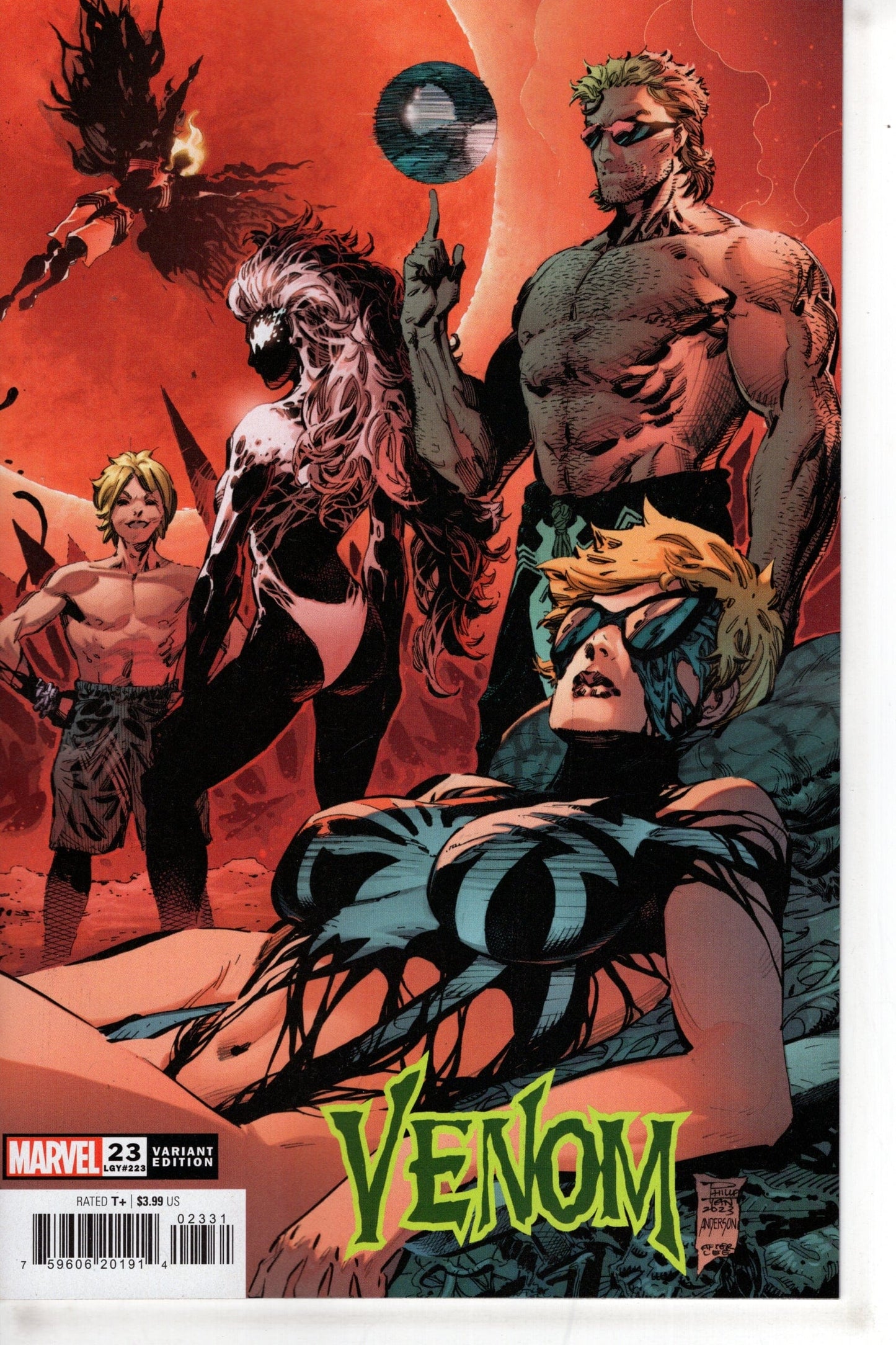 MARVEL PRH COMIC BOOK VENOM #23 PHILIP TAN CONNECTING VAR