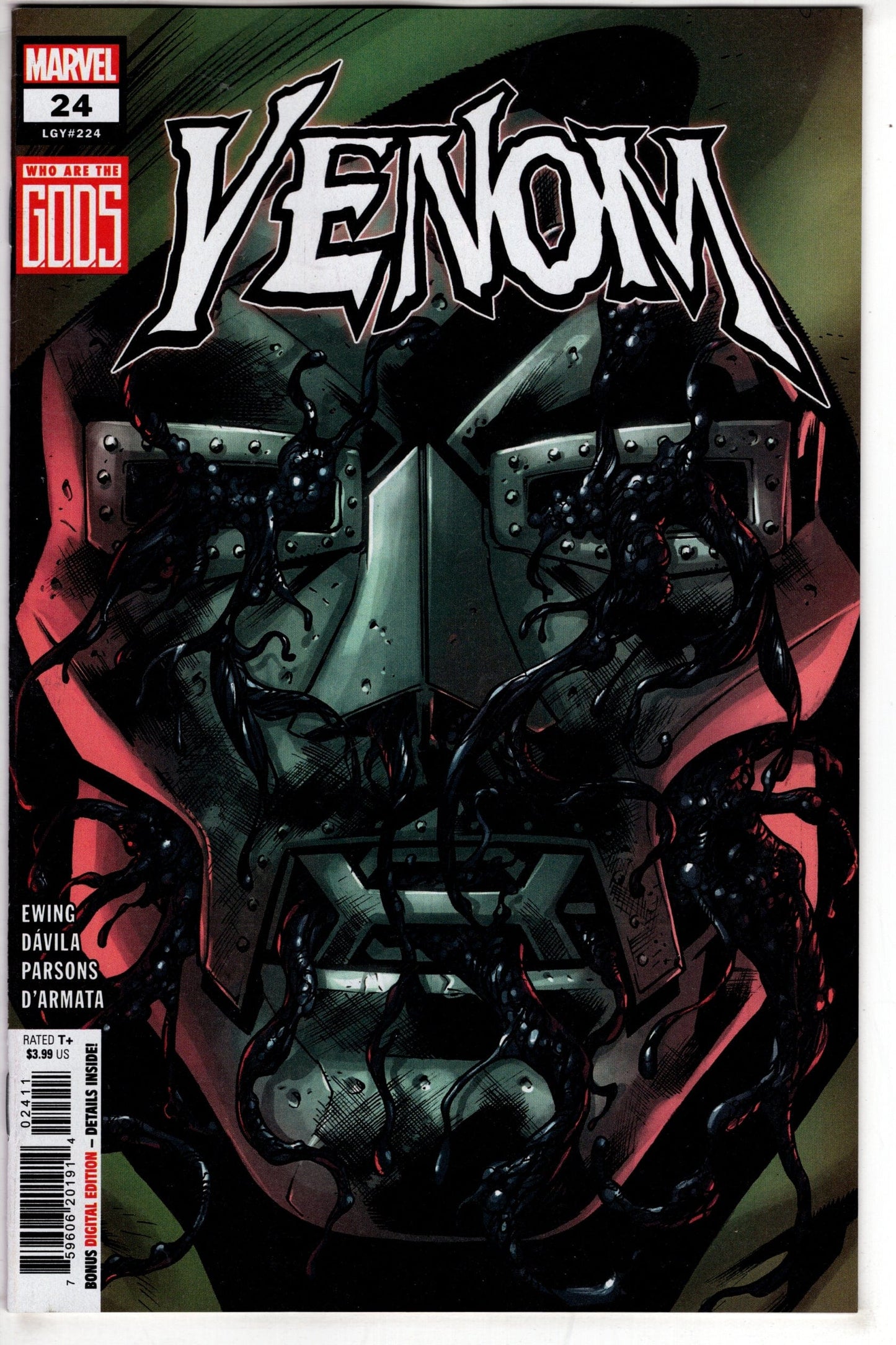MARVEL PRH COMIC BOOK VENOM #24