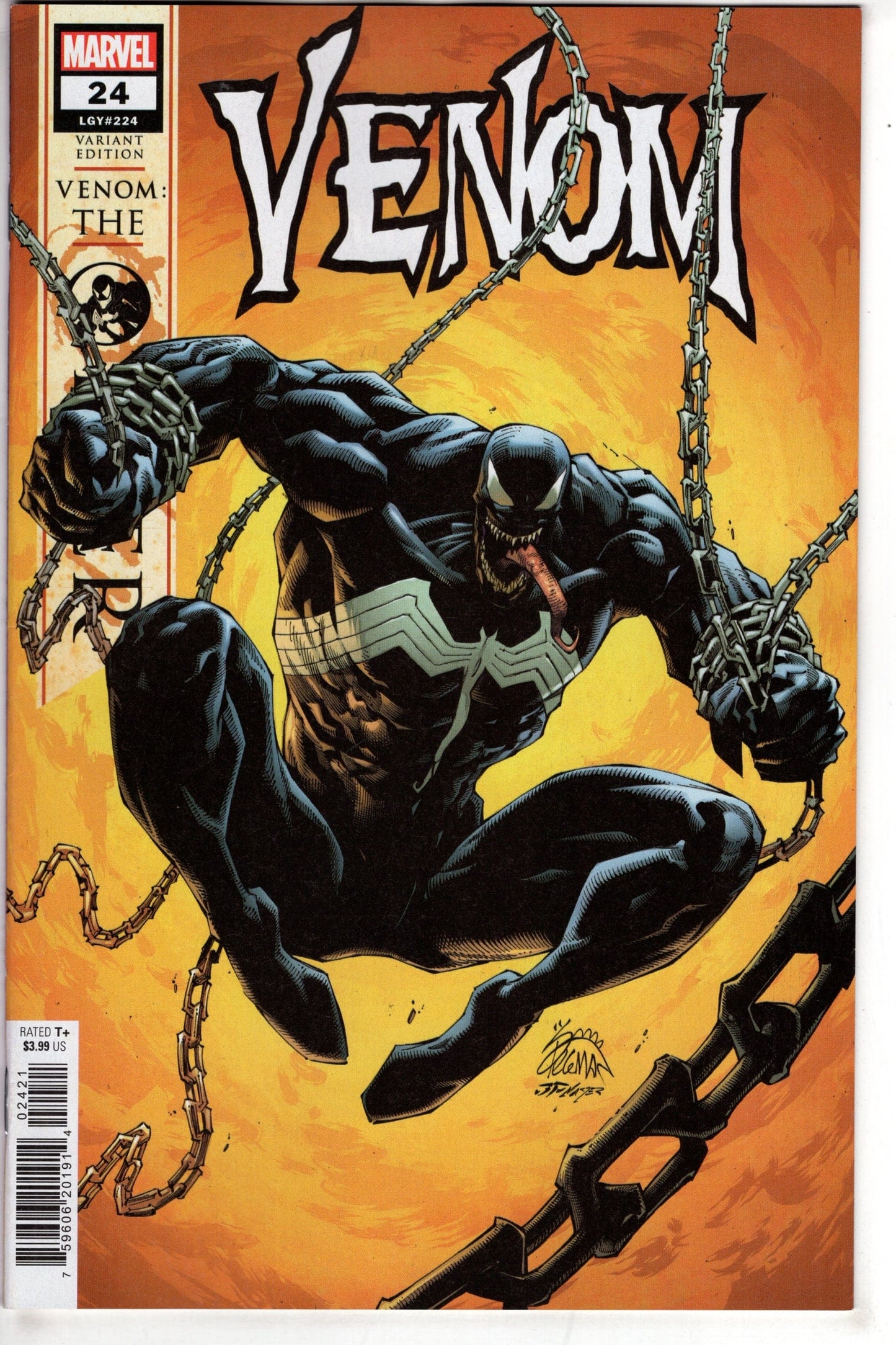 MARVEL PRH COMIC BOOK VENOM #24 RYAN STEGMAN VENOM OTHER VAR