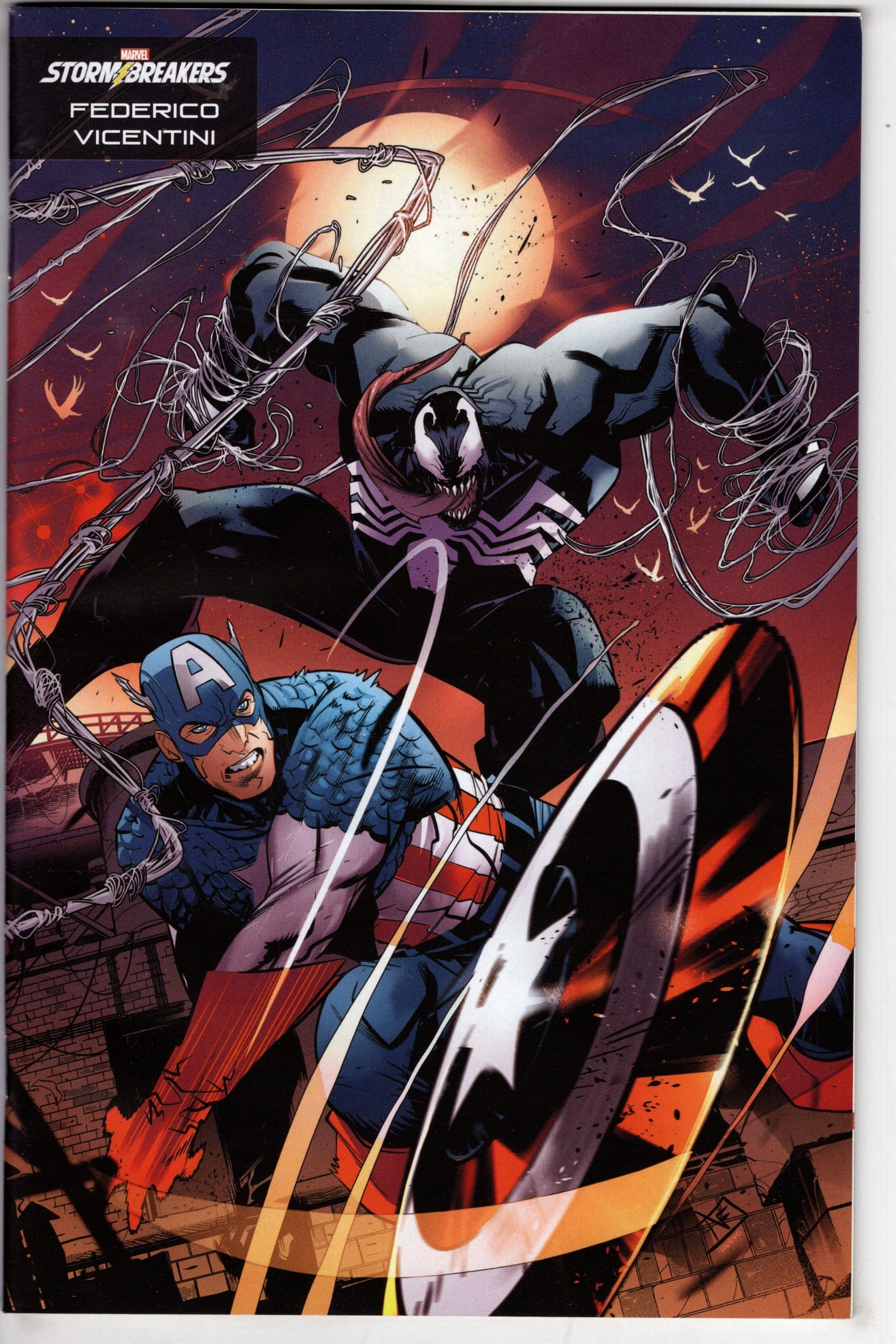 MARVEL PRH COMIC BOOK VENOM #25 FEDERICO VICENTINI STORMBREAKERS VAR