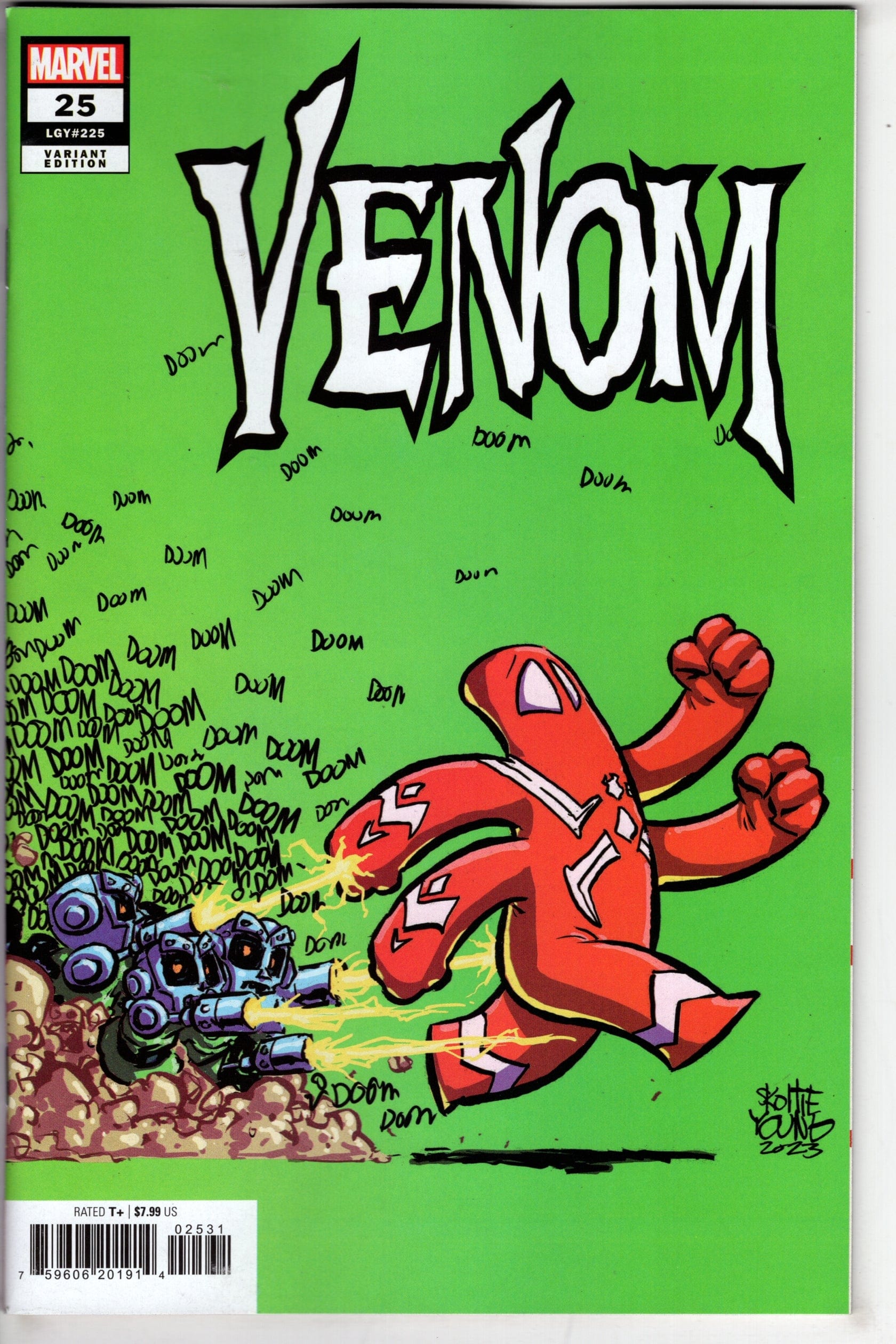 MARVEL PRH COMIC BOOK VENOM #25 SKOTTIE YOUNG VAR