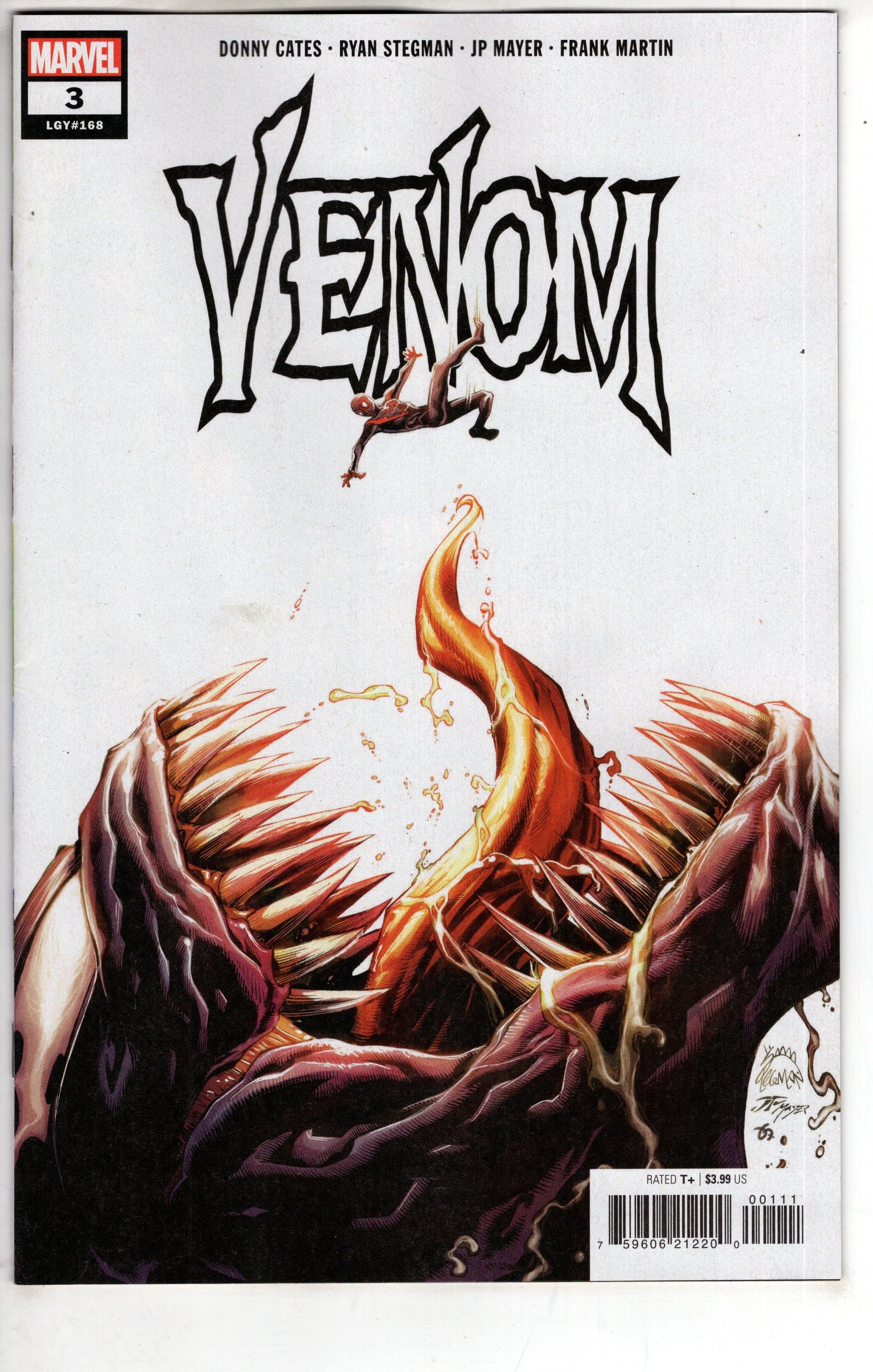 MARVEL PRH COMIC BOOK VENOM #3 FACSIMILE EDITION