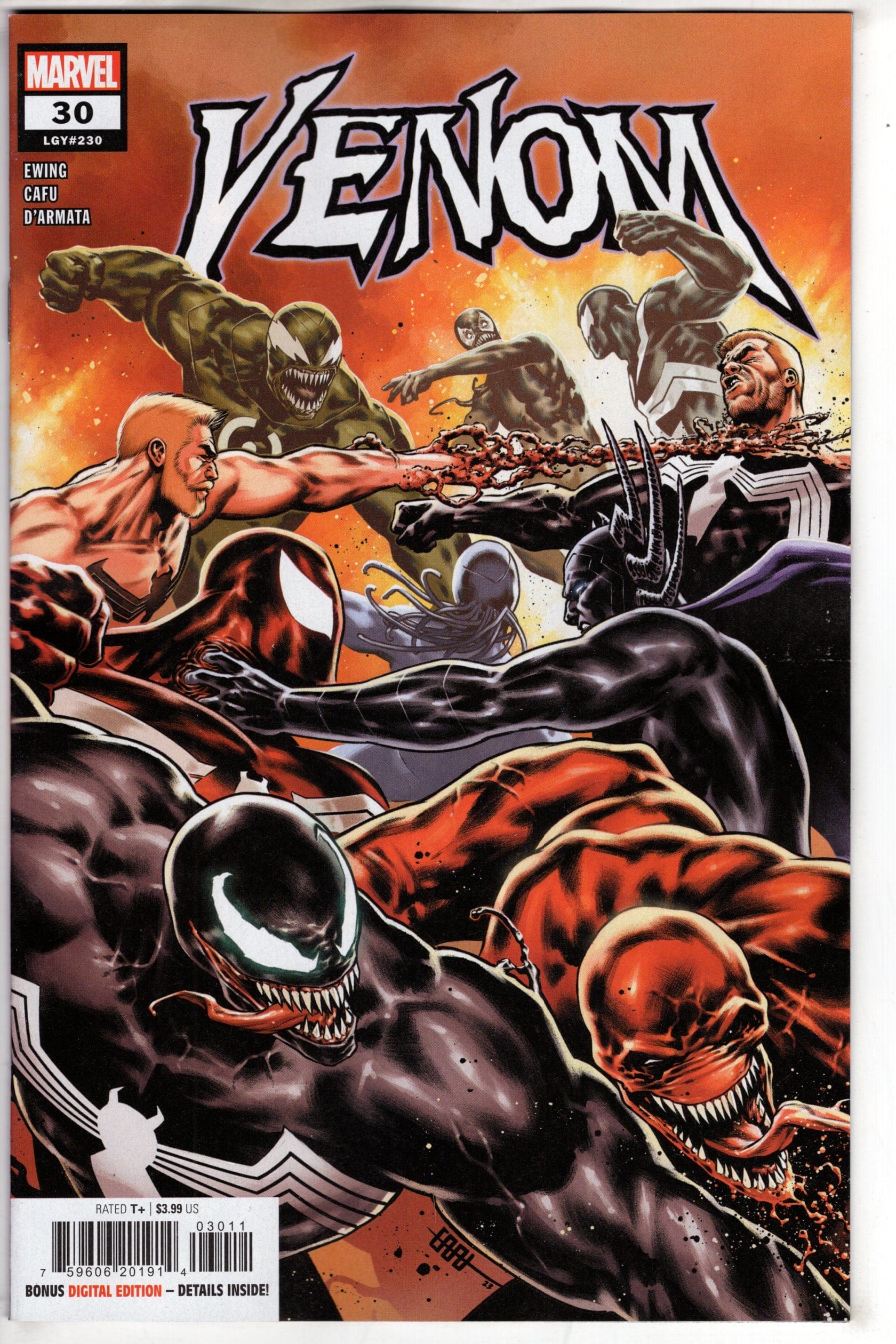 MARVEL PRH COMIC BOOK VENOM #30