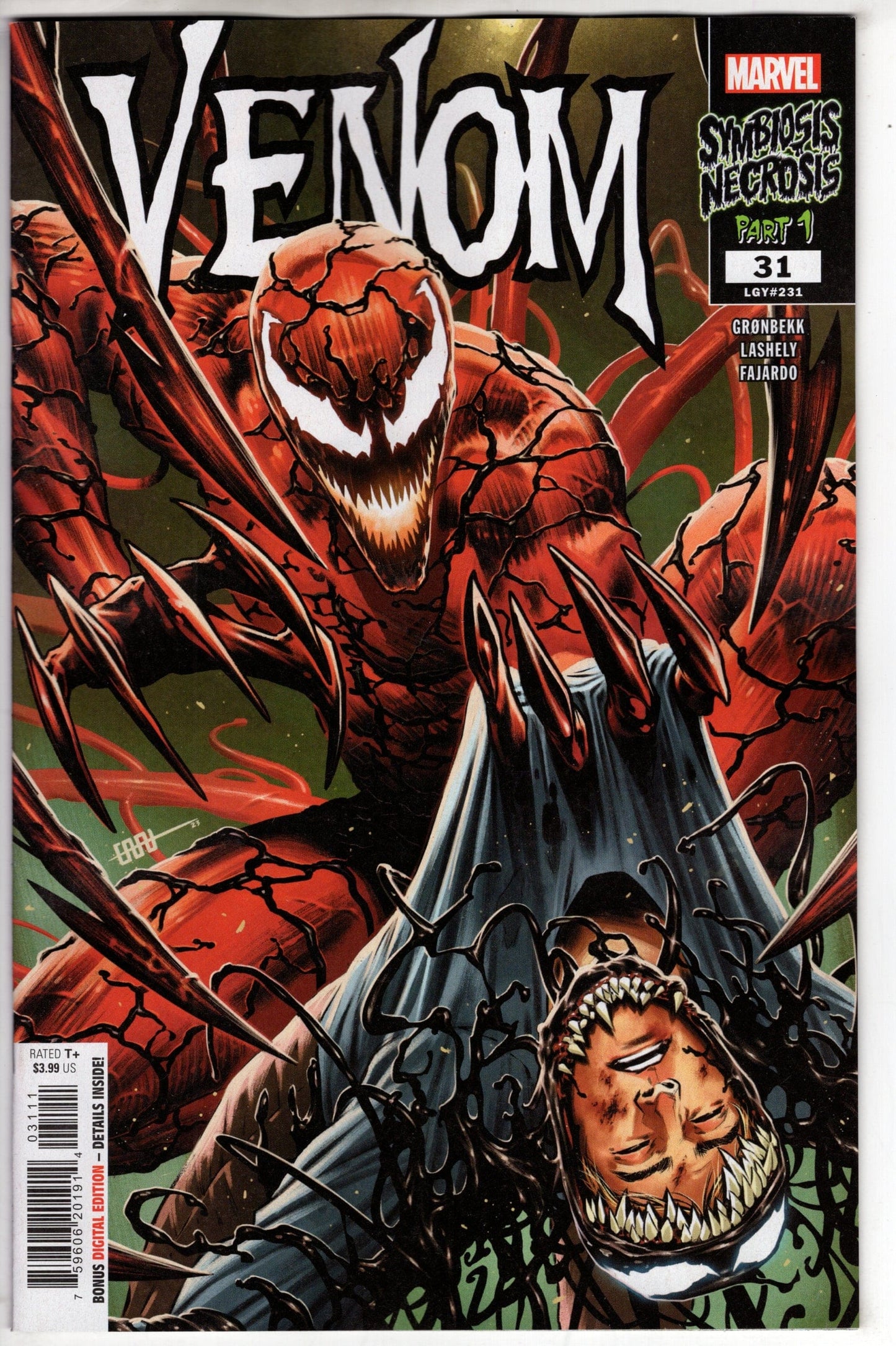 MARVEL PRH COMIC BOOK VENOM #31