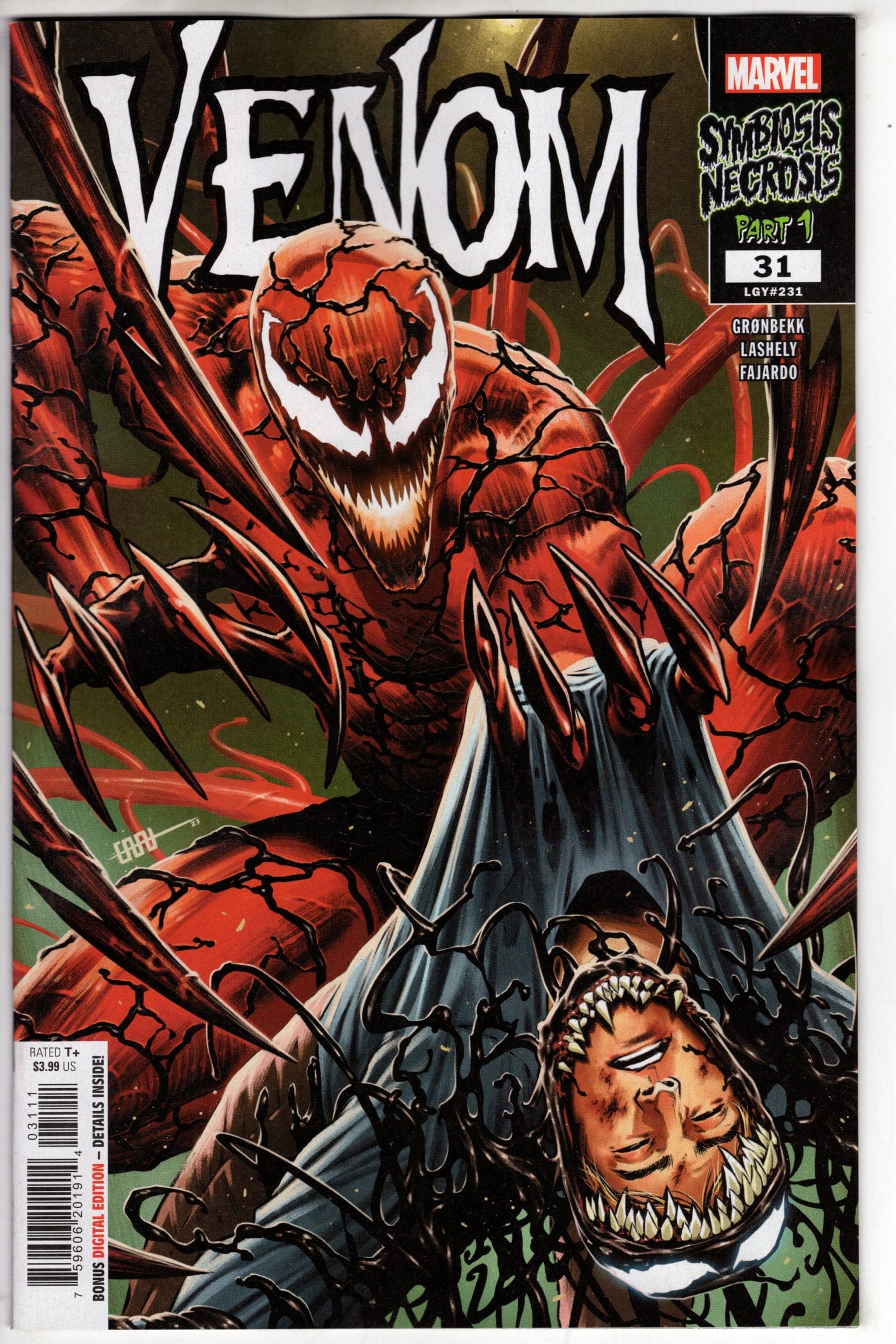 MARVEL PRH COMIC BOOK VENOM #31