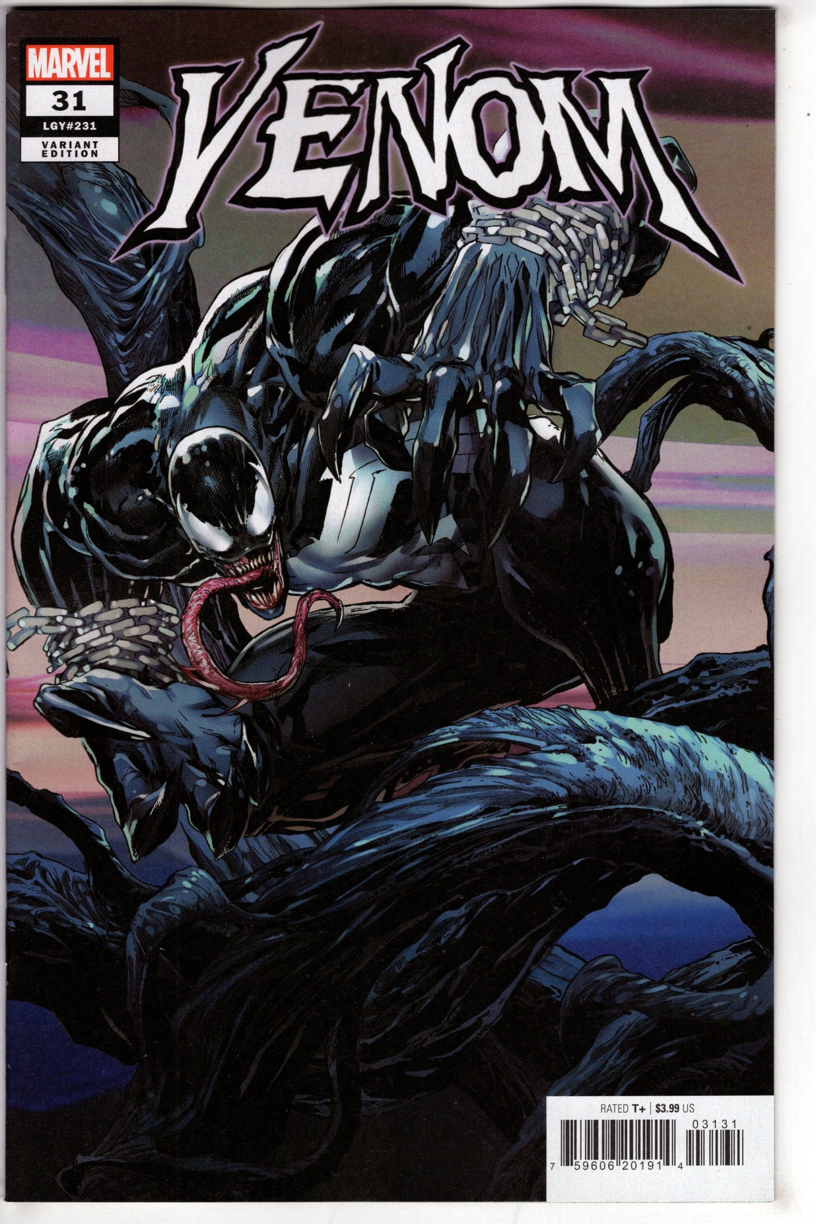 MARVEL PRH COMIC BOOK VENOM #31 KEN LASHLEY CONNECT VAR