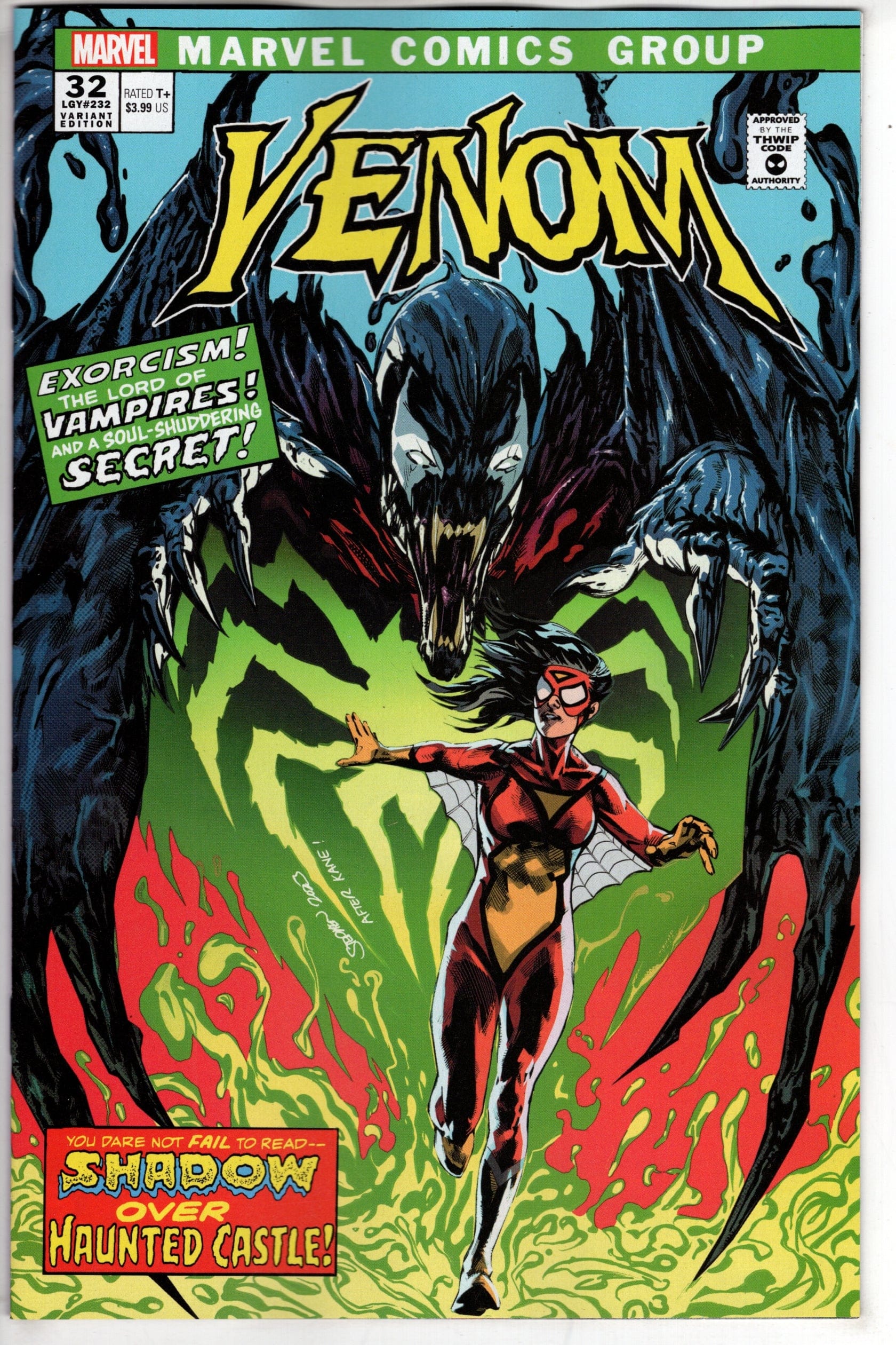 MARVEL PRH COMIC BOOK VENOM #32 STEPHEN MOONEY VAMPIRE VAR